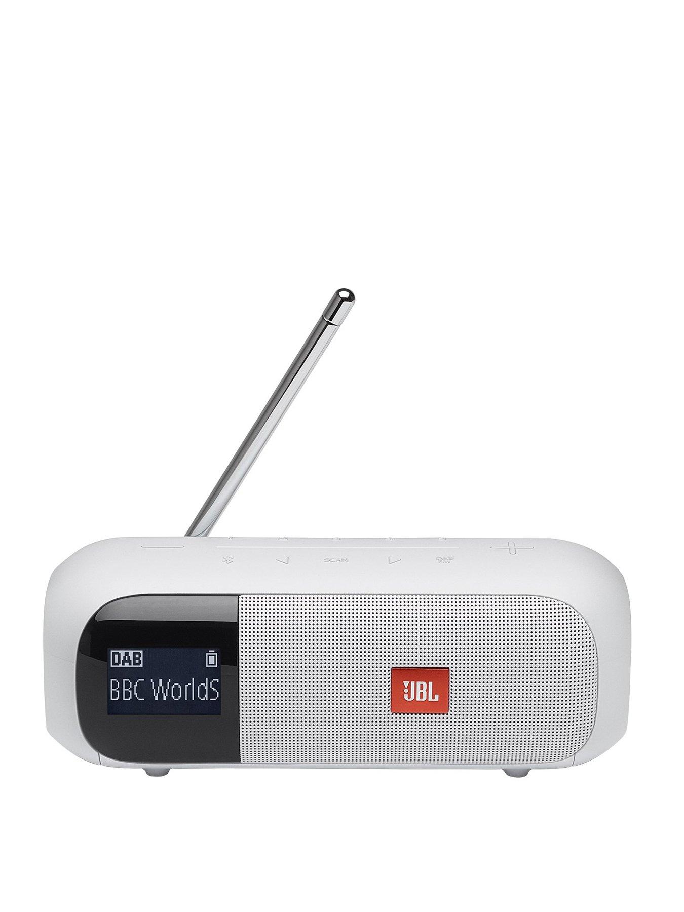 Image of JBL Tuner 2 Portable Dab/Fm Radio White