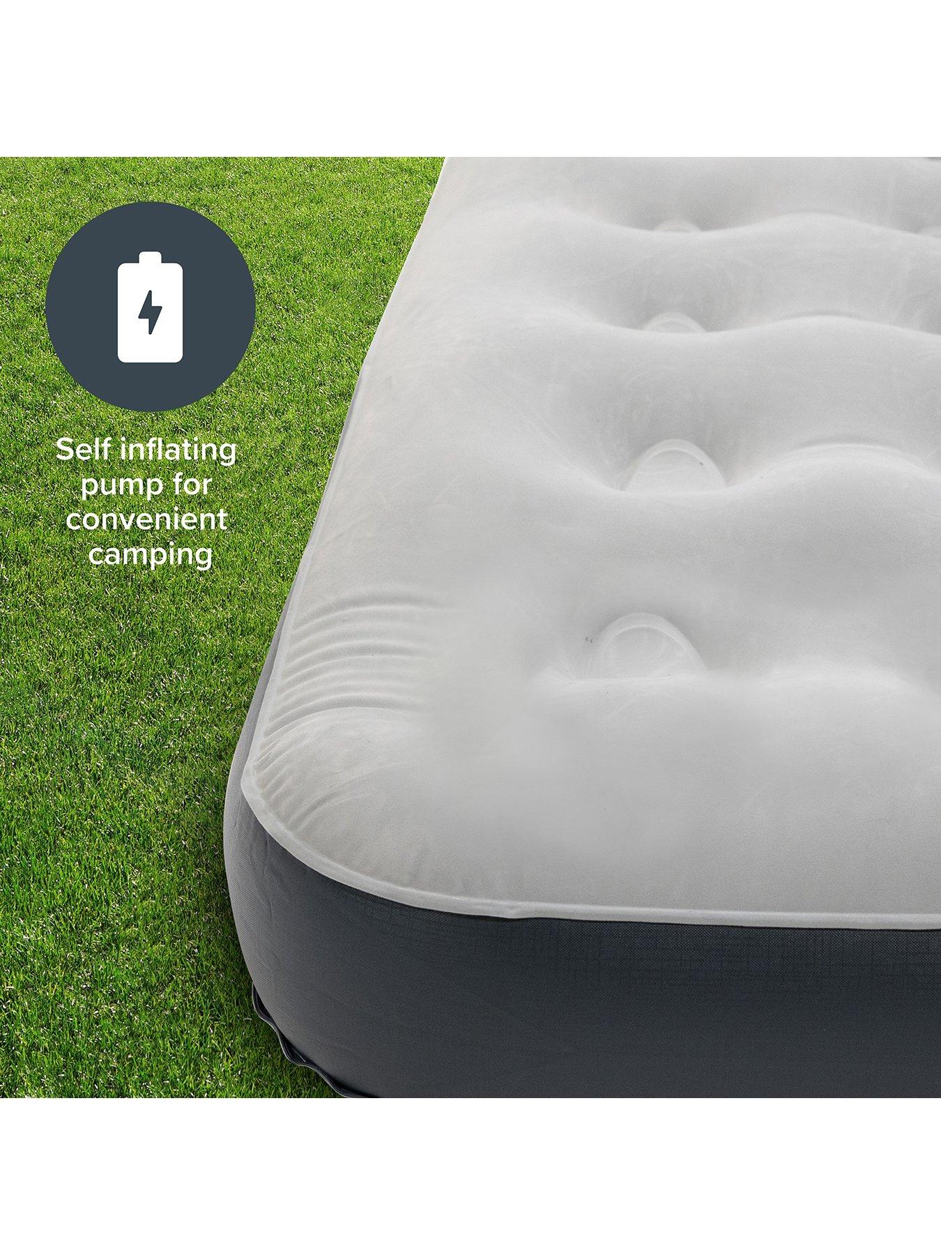 Double air 2024 bed self inflating