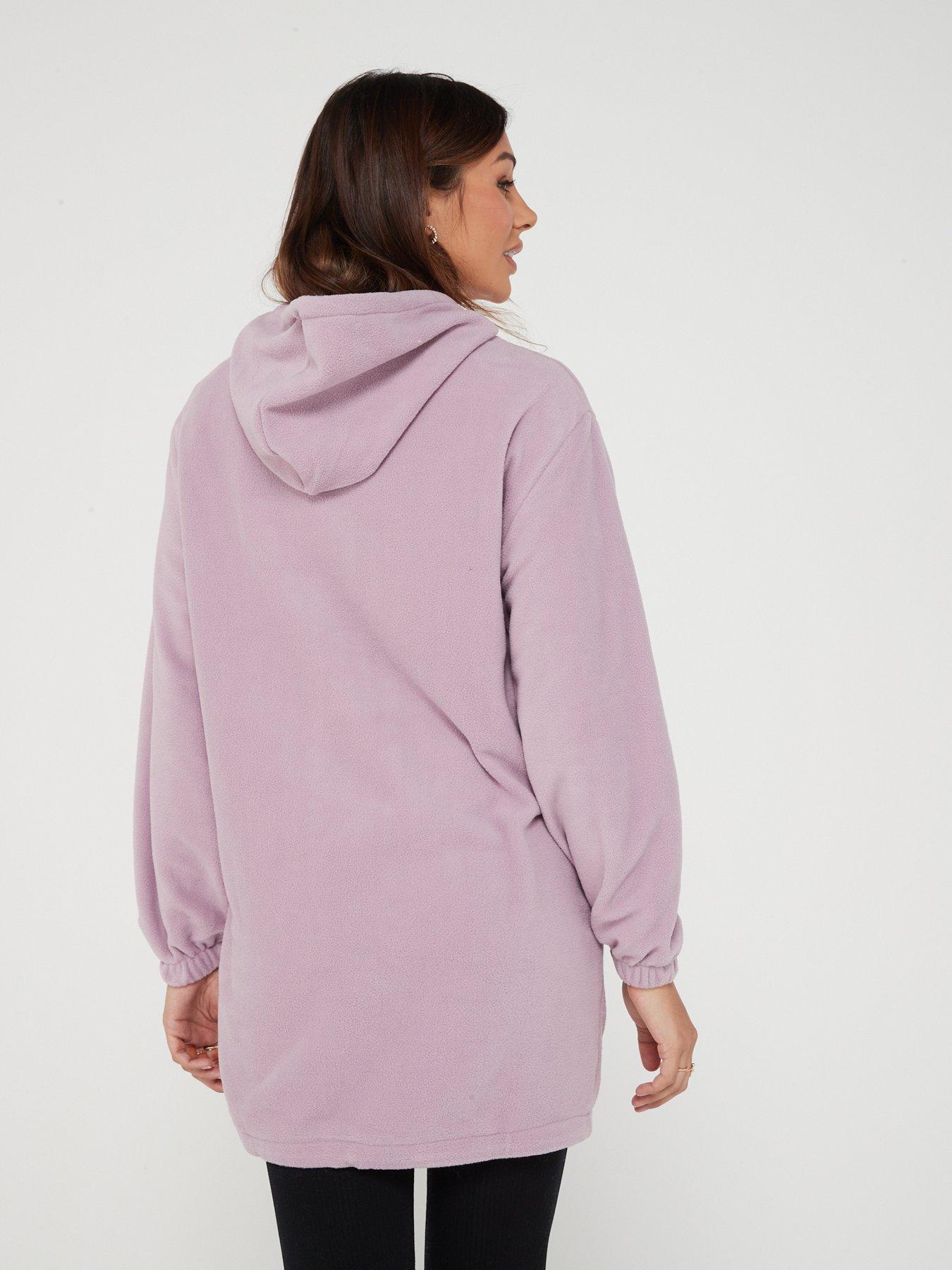 Long line outlet fleece