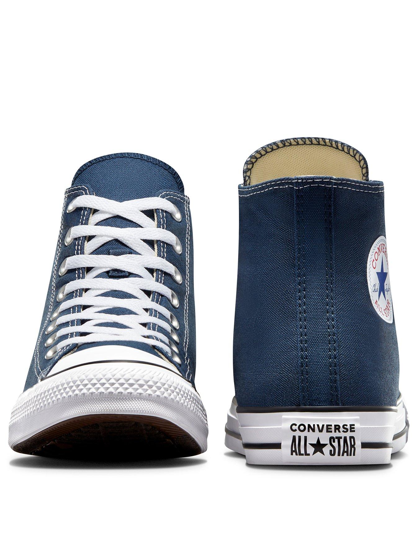 Converse Womens Chuck Taylor All Star Hi Top Trainers Navy Very