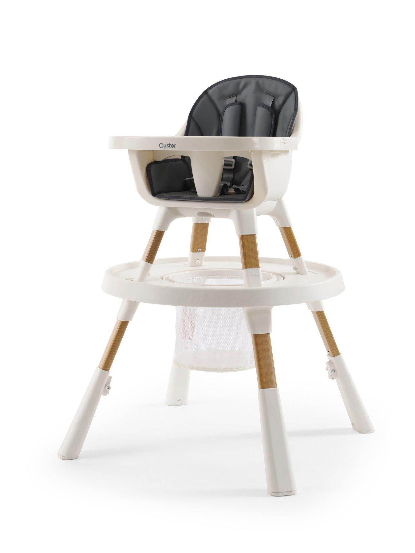 Product photograph of Oyster 4-in-1 Highchair - Moon from very.co.uk