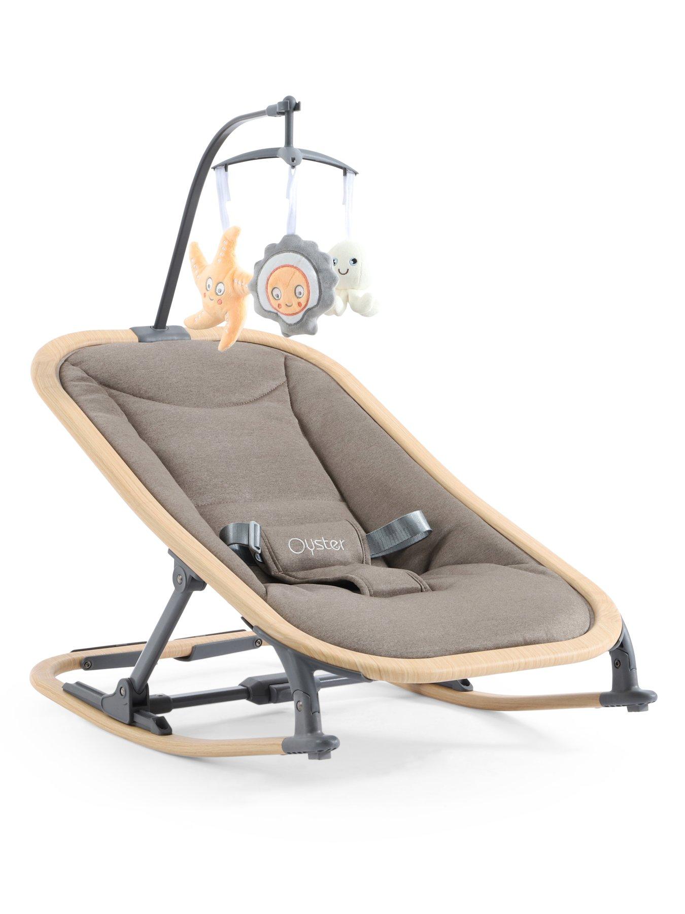 Image 1 of 7 of Oyster Home Baby&nbsp;Rocker&nbsp;- Mink