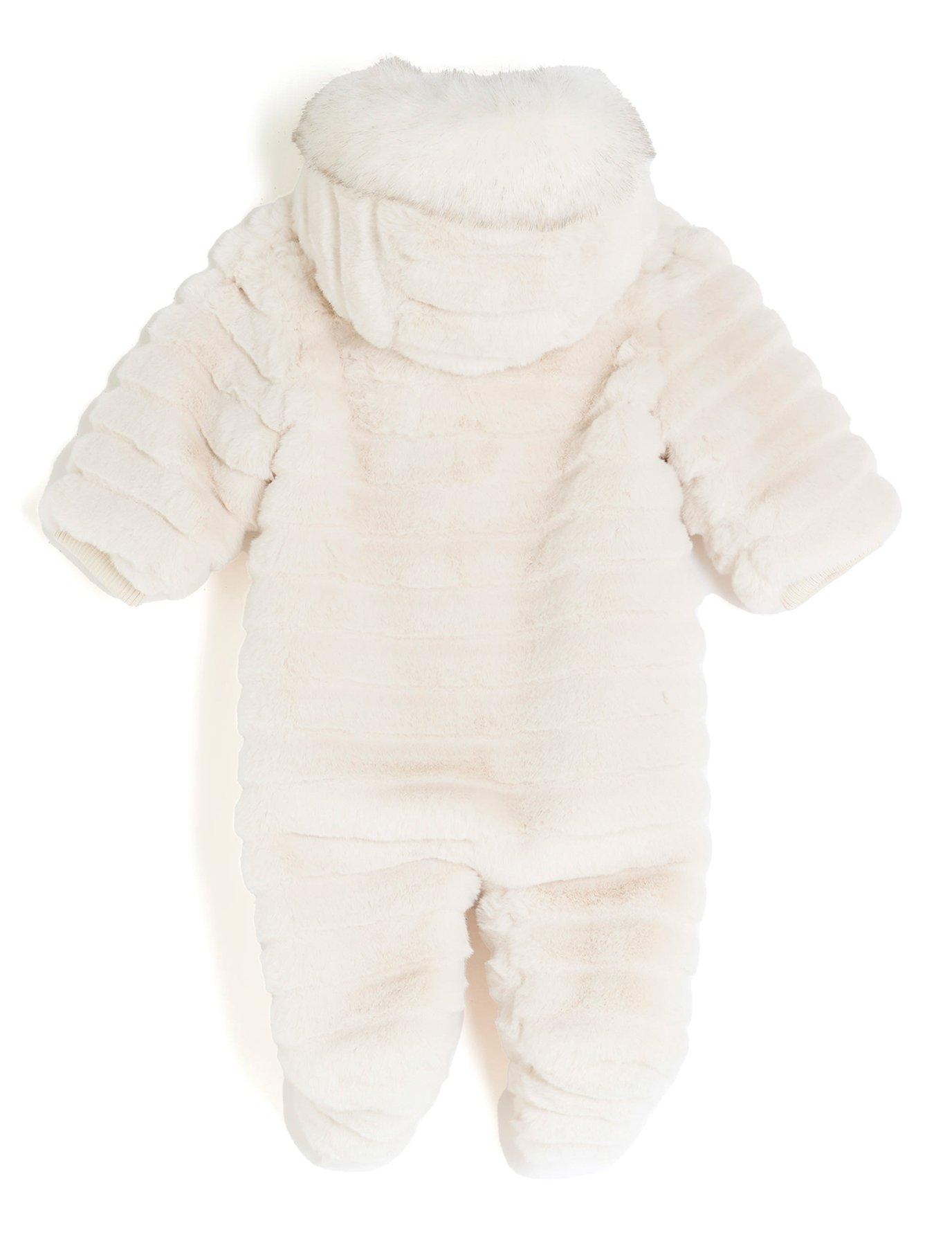 Baby girl best sale snowsuit river island