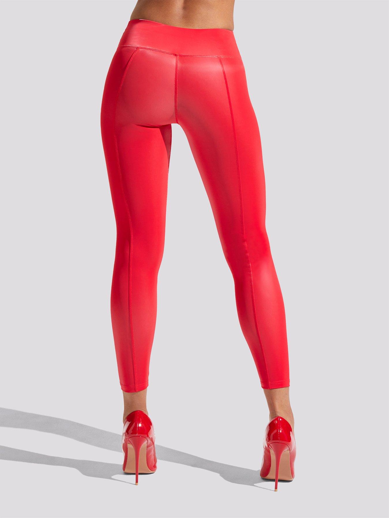 Red hot spanx leggings/1000 - Gem