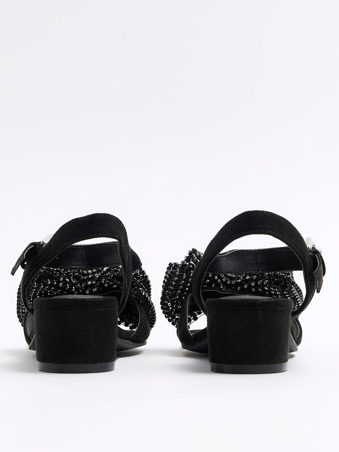 Diamante sandals clearance river island