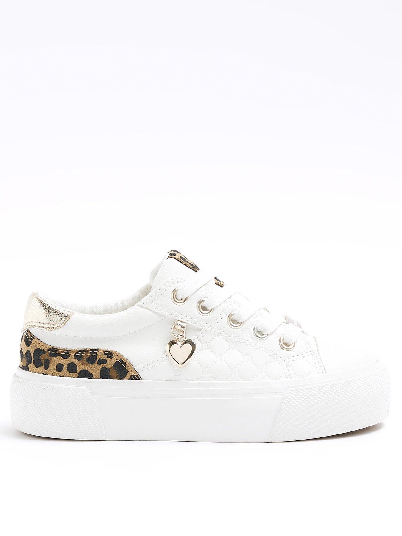 Animal print hot sale ladies trainers