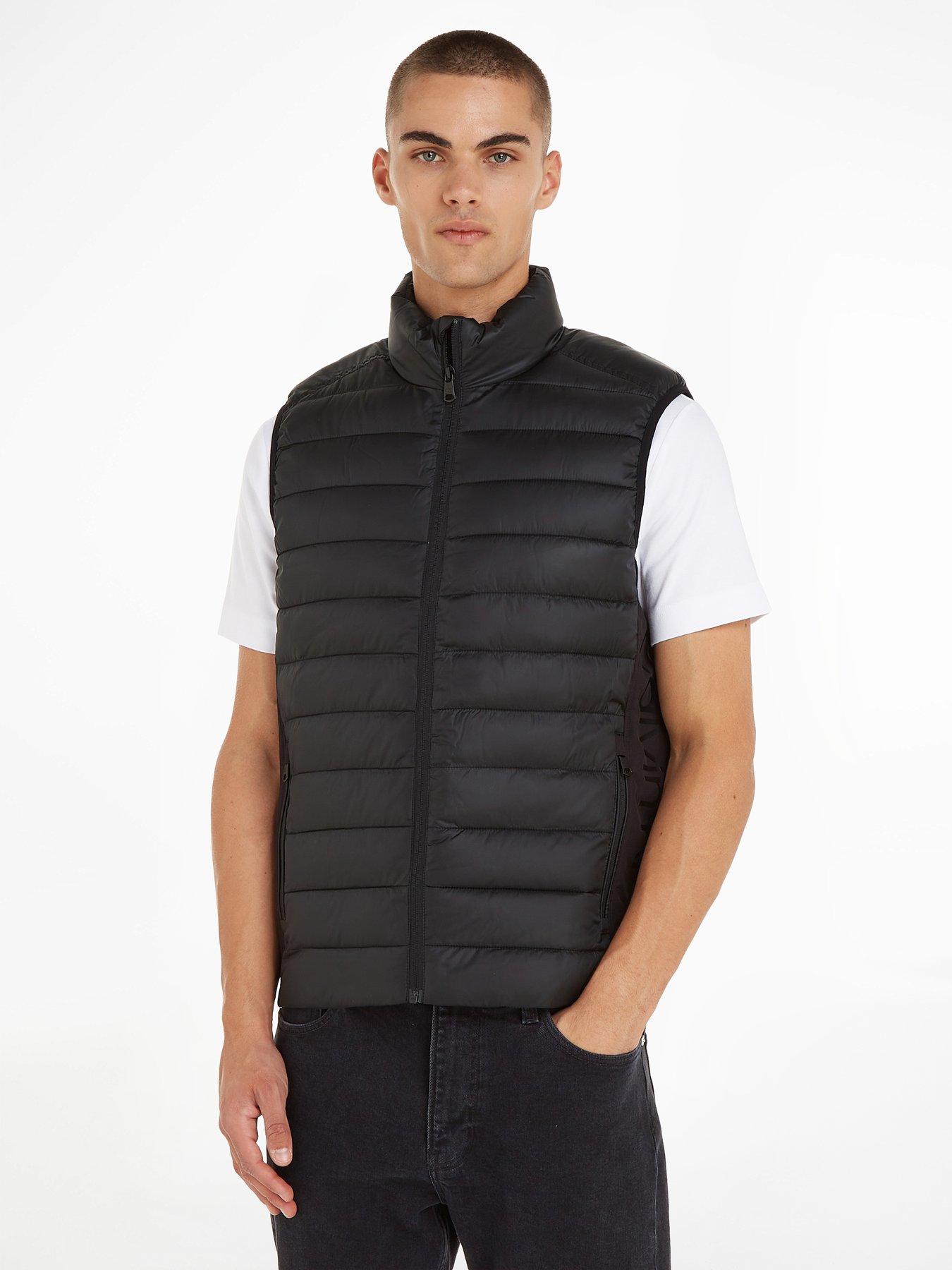 undefined Calvin Klein Side Logo Vest Gilet - Black
