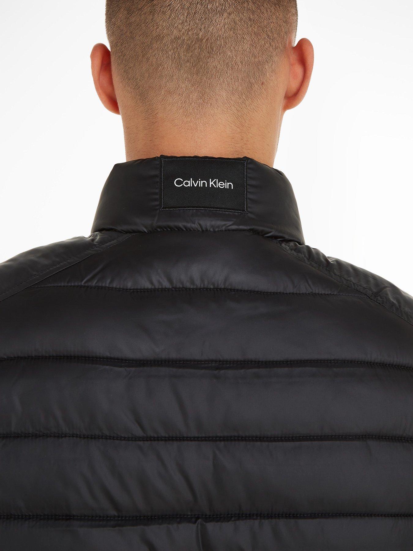 Calvin Klein Calvin Klein Side Logo Vest Gilet Black Very