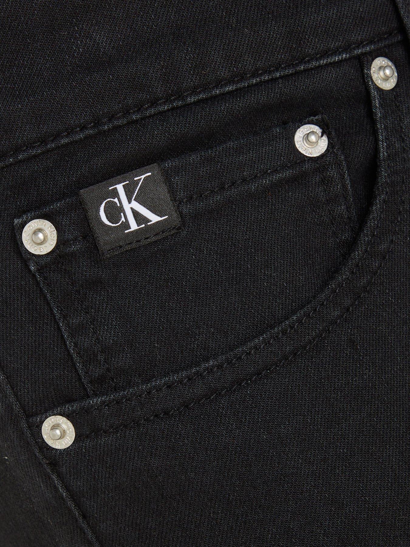 Image 4 of 5 of Calvin Klein Jeans Superskinny Jeans - Black
