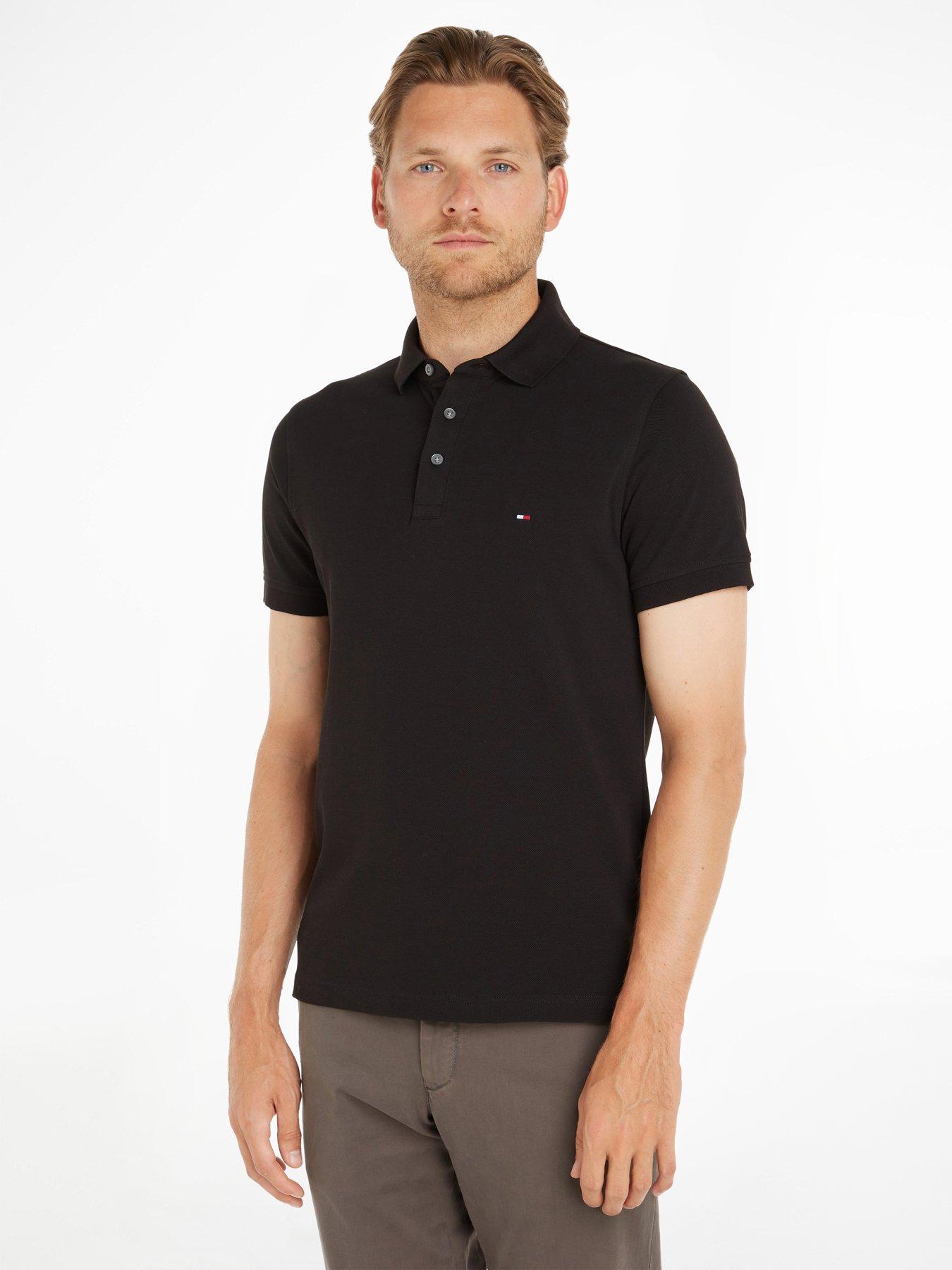 Black tommy shop polo