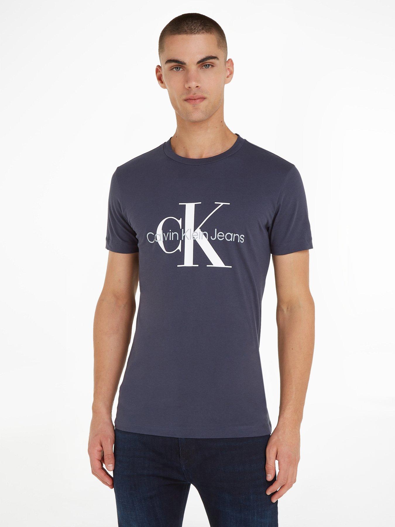 undefined Core Monologo Slim T-Shirt - Navy