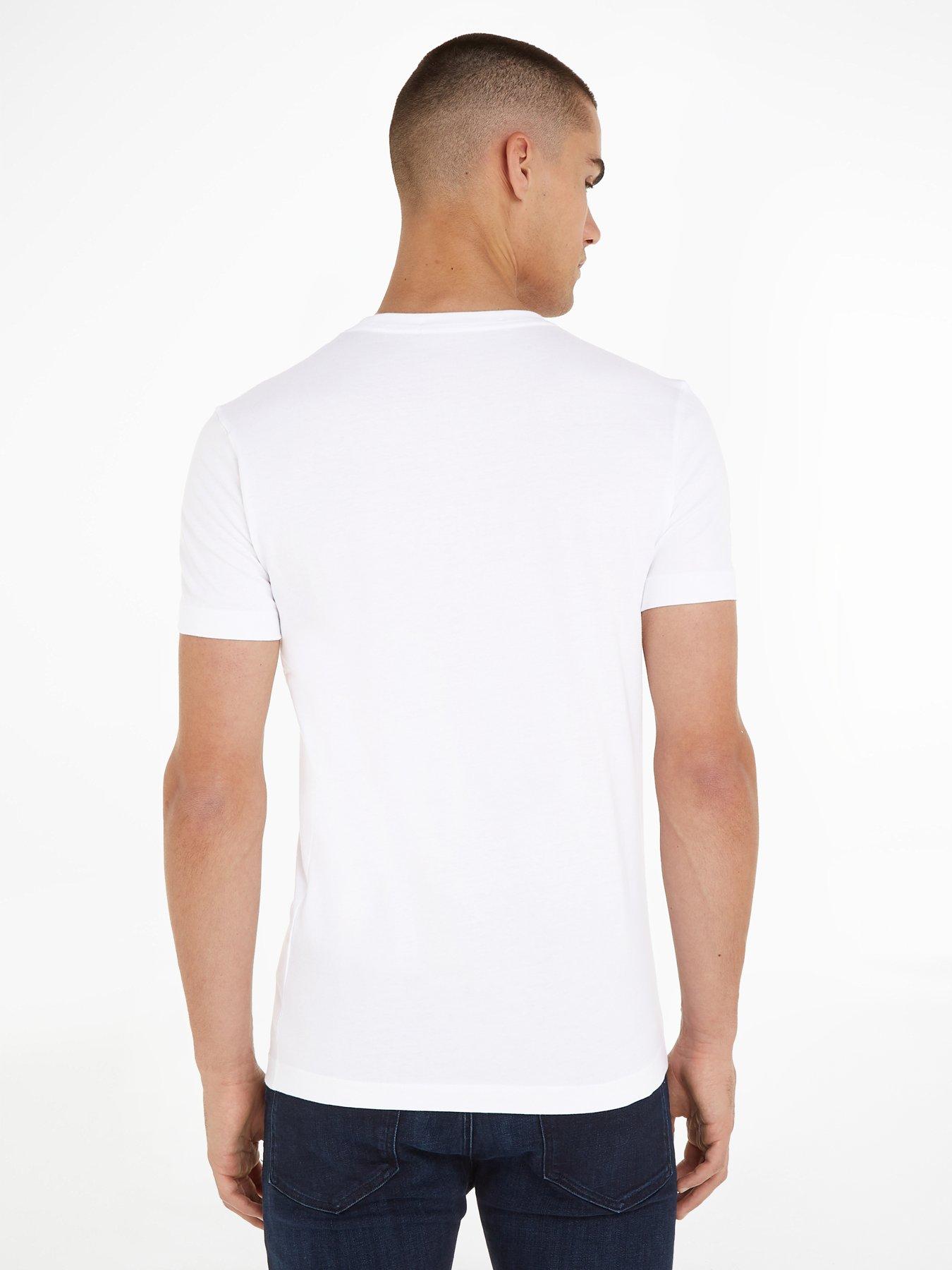Calvin Klein Jeans White Cotton T-Shirt main image 0