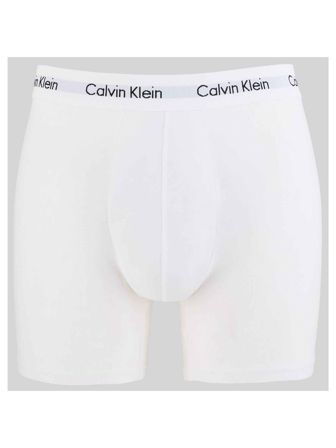 White boxer best sale briefs calvin klein