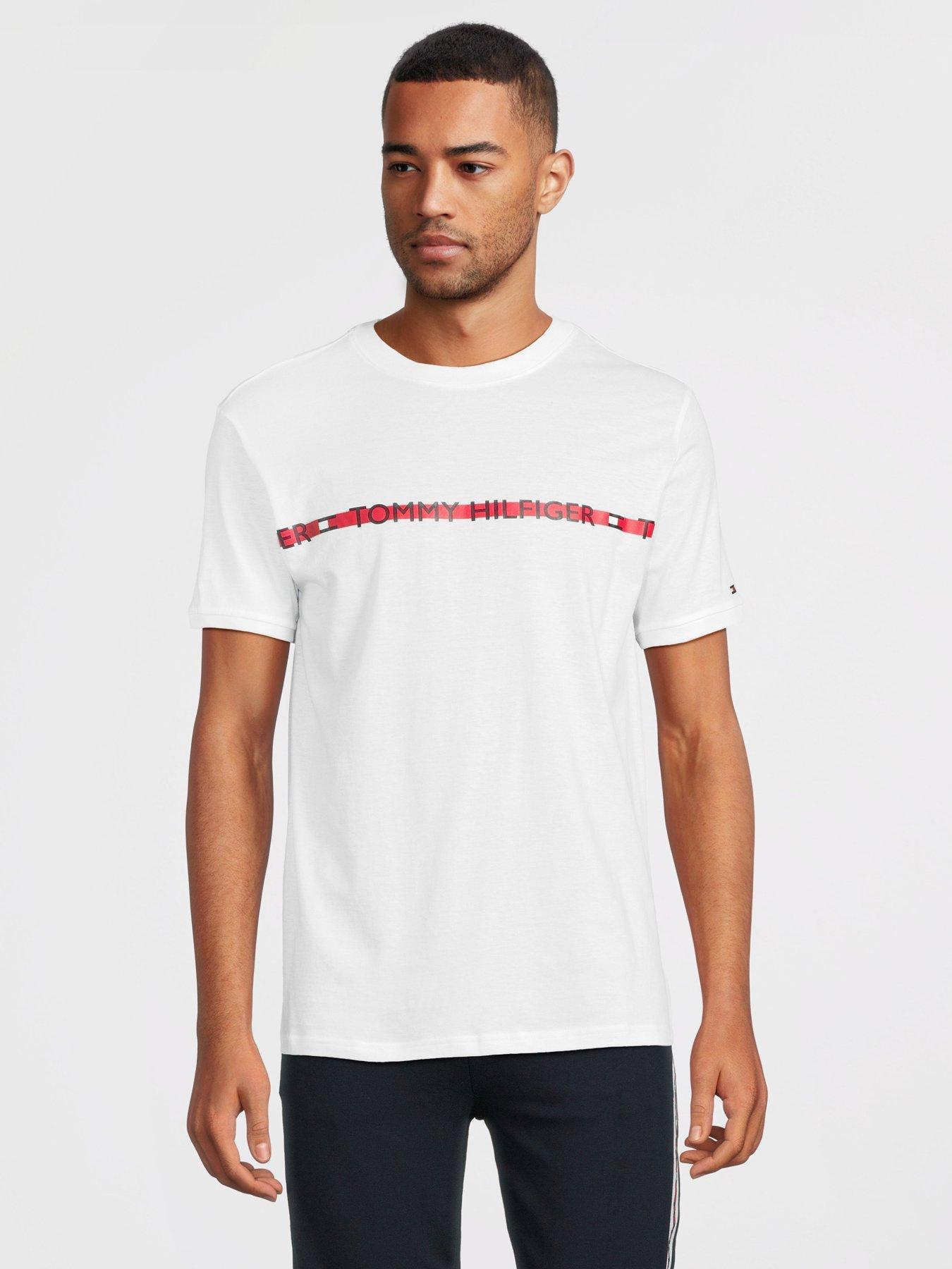 White tommy hilfiger clearance crew neck