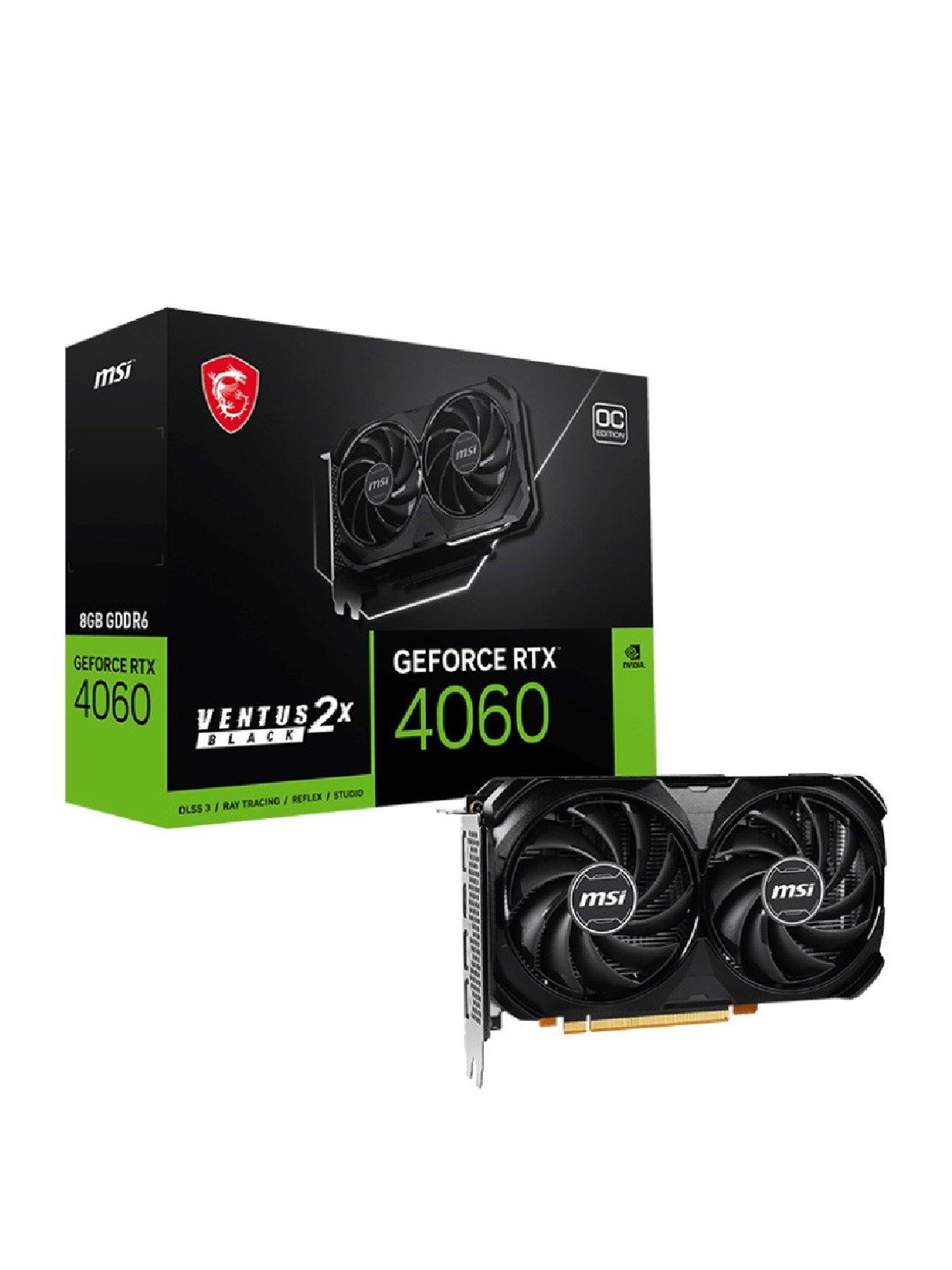 undefined RTX 4060 8GB Ventus 2X 8G Graphics Card - Black