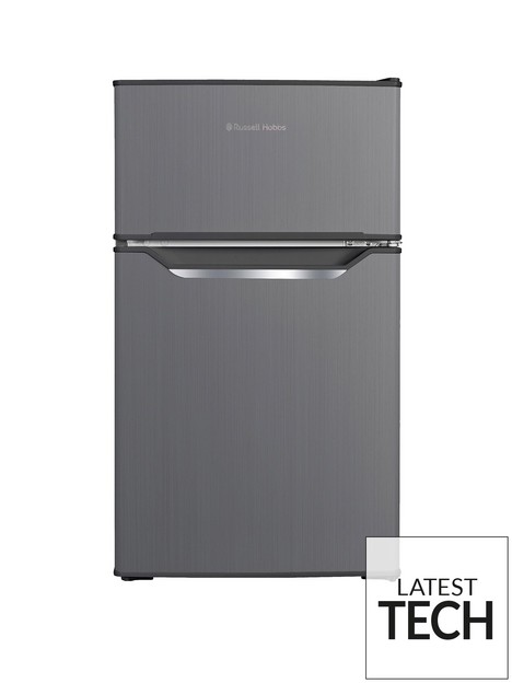 russell-hobbs-rh48ucff2ss-48cm-wide-under-counter-fridge-freezer-stainless-steel