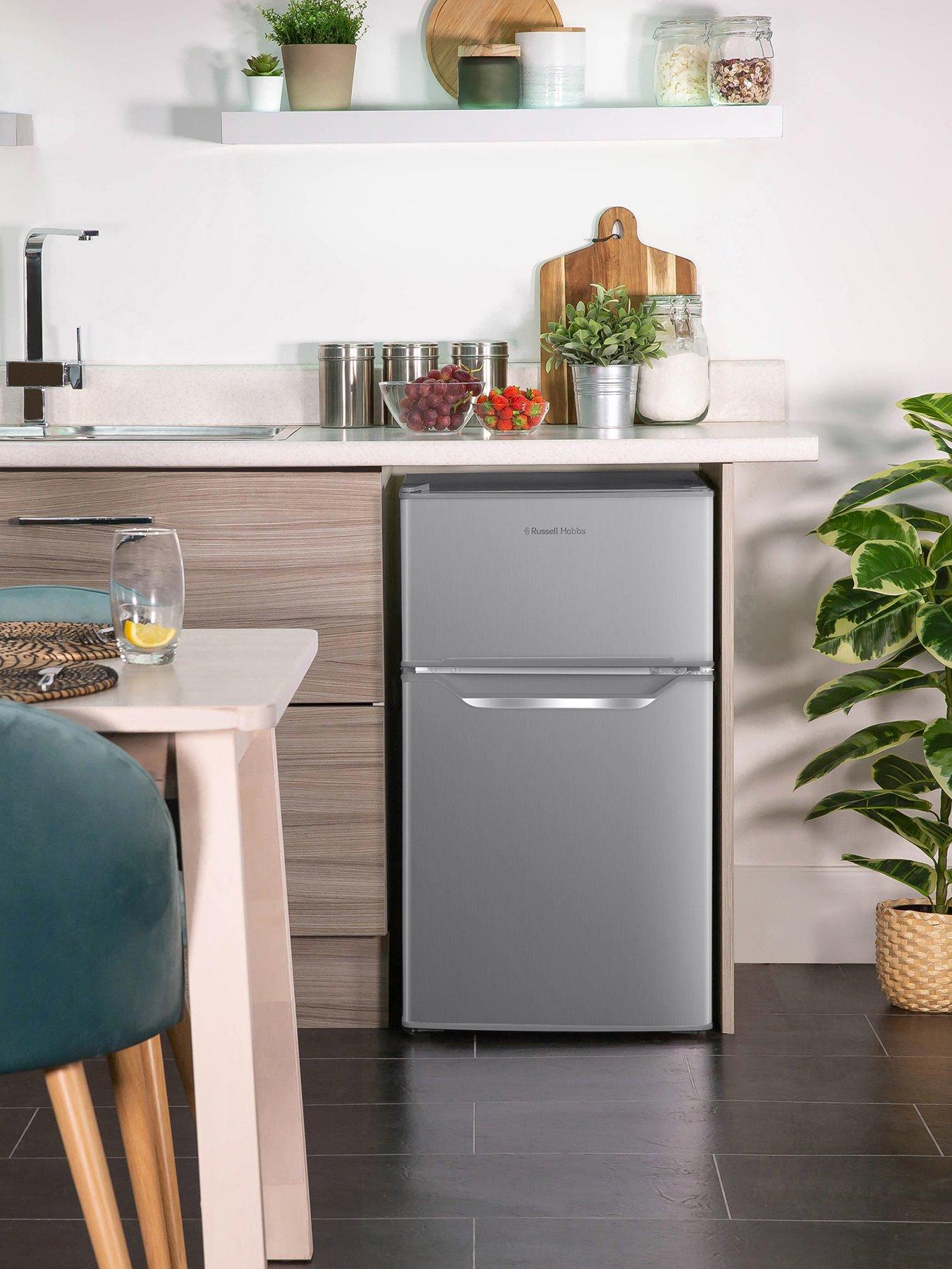 Russell hobbs under counter deals fridge freezer white