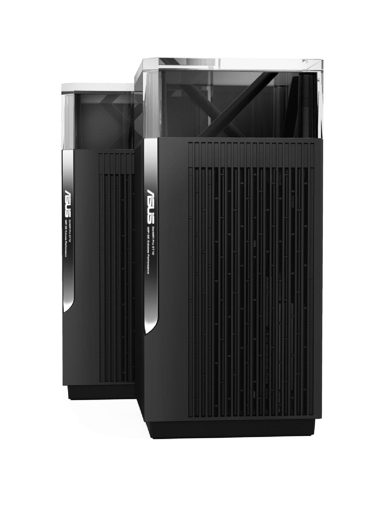 Image 2 of 4 of Asus ZenWifi Pro ET12 WiFi&nbsp;6E Mesh System AXE11000&nbsp;(2 Pack) - Black