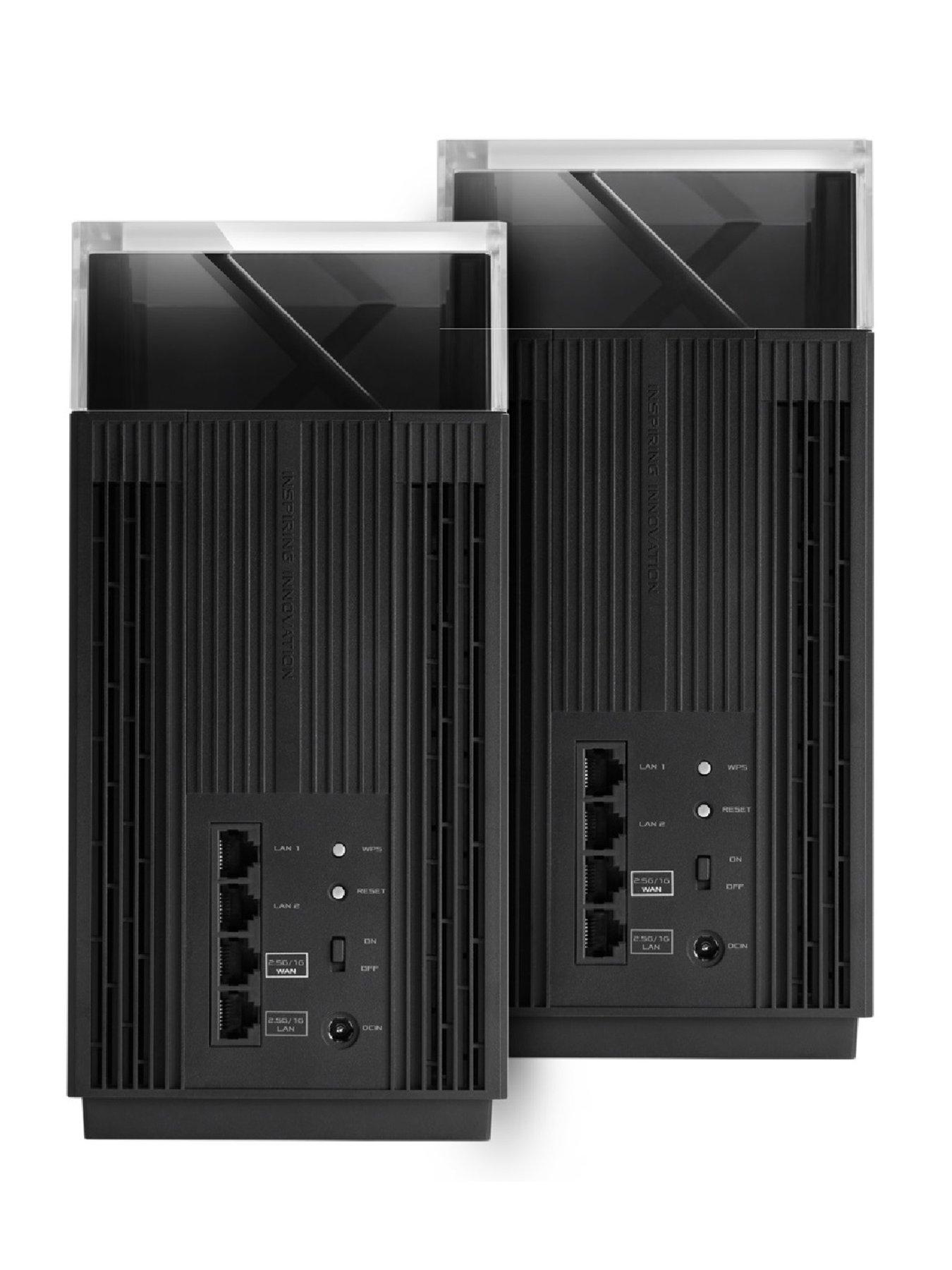 Image 4 of 4 of Asus ZenWifi Pro ET12 WiFi&nbsp;6E Mesh System AXE11000&nbsp;(2 Pack) - Black