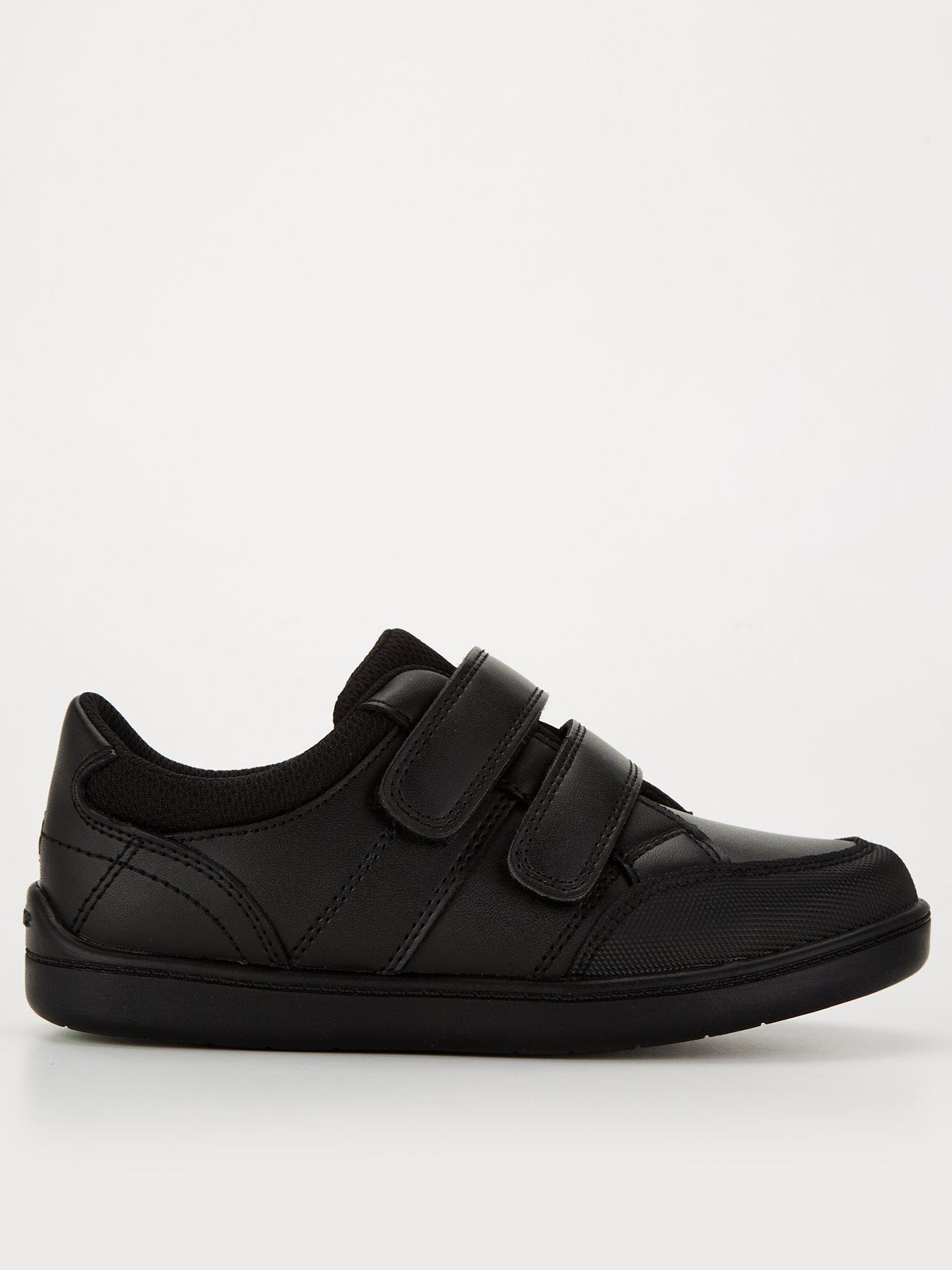 The Very Collection Toezone Younger Boys Leather Twin Strap School Shoe