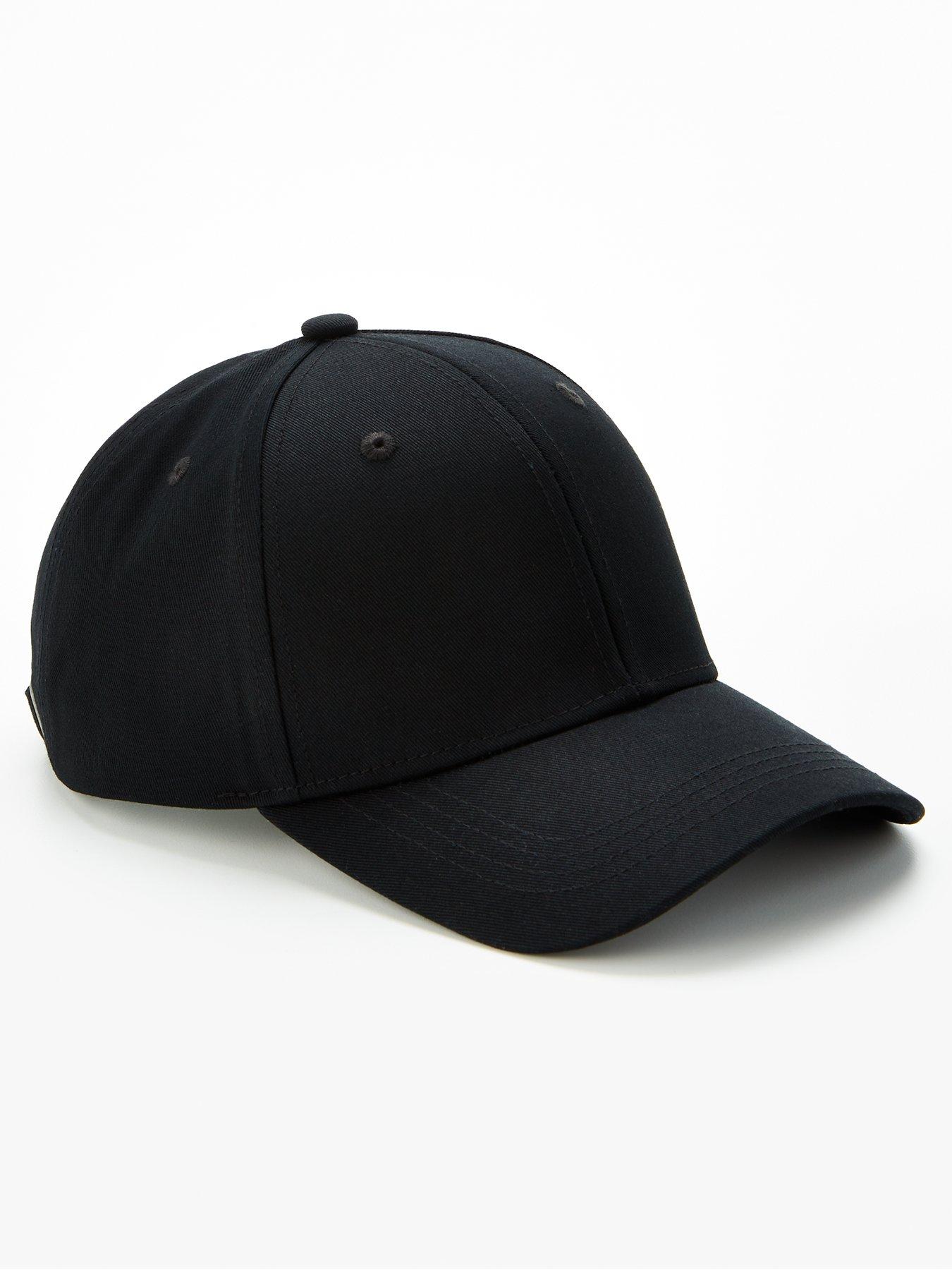 Everyday 2 Pack Caps - Black/charcoal | Very.co.uk