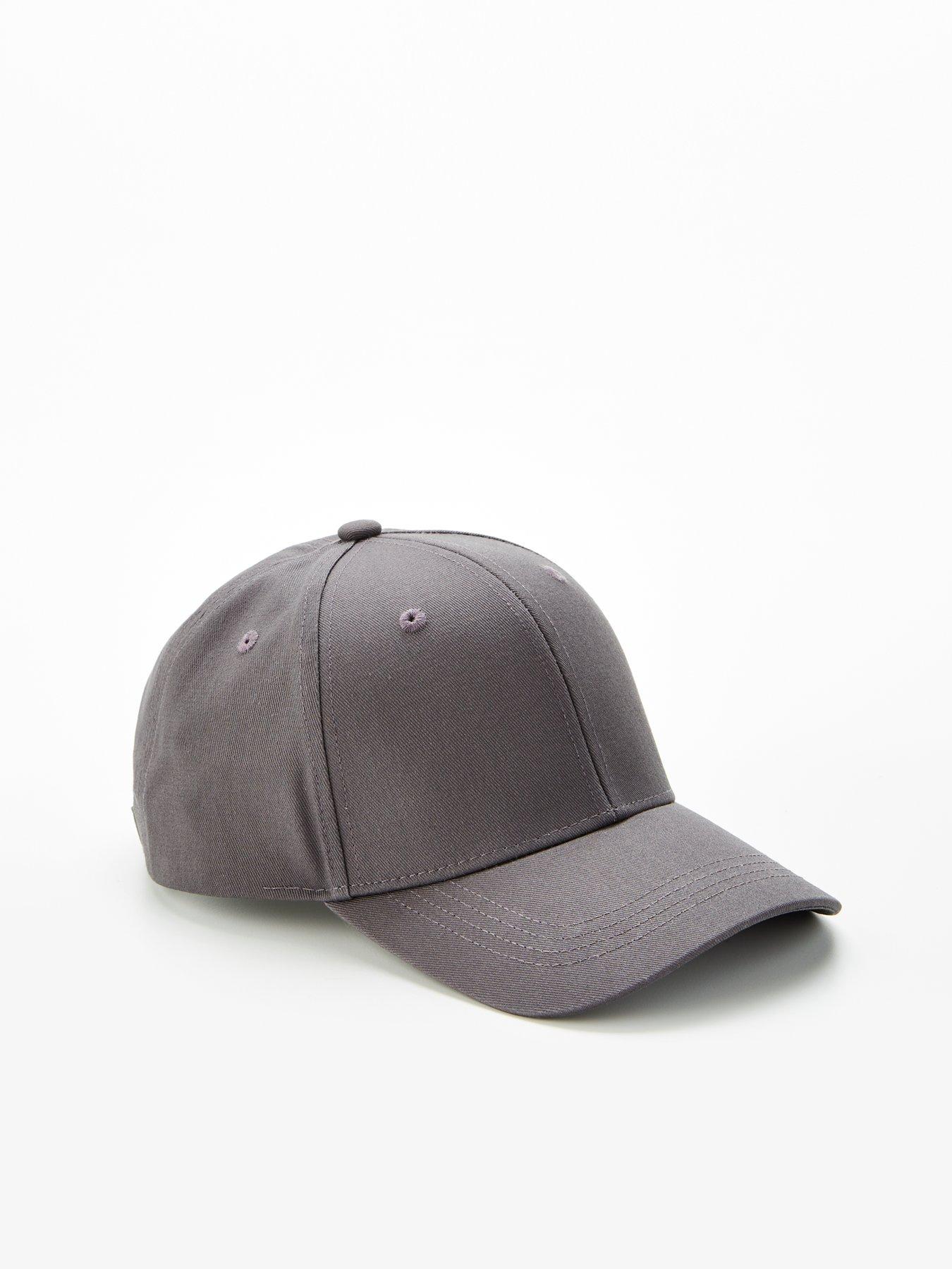 Everyday 2 Pack Caps - Black/charcoal | Very.co.uk