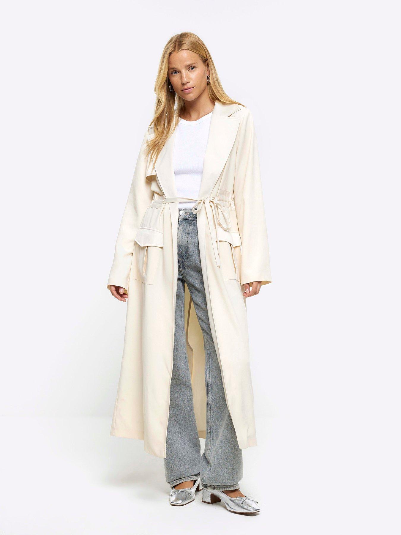 River island duster hot sale coat sale