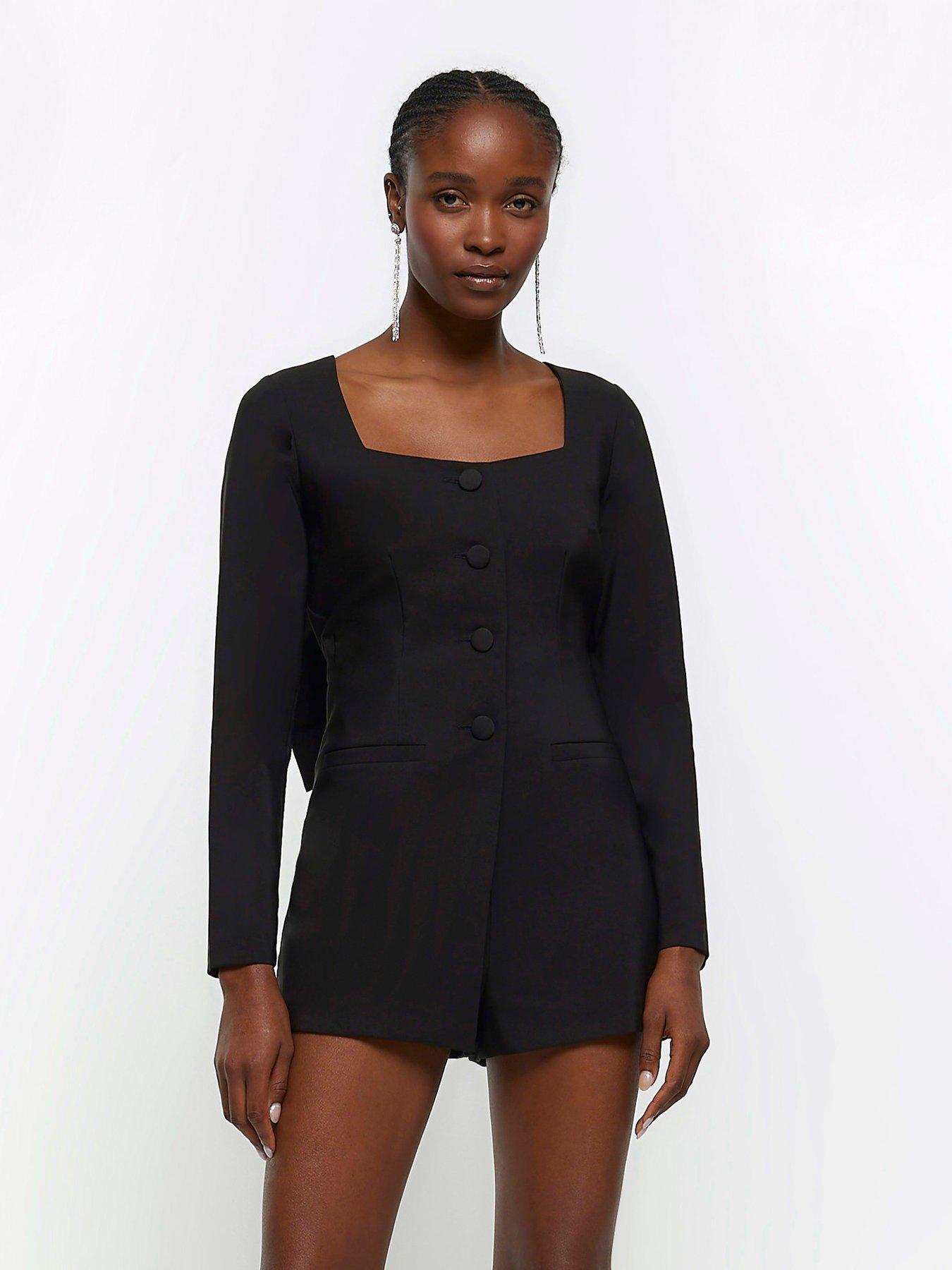 Zara store blazer playsuit