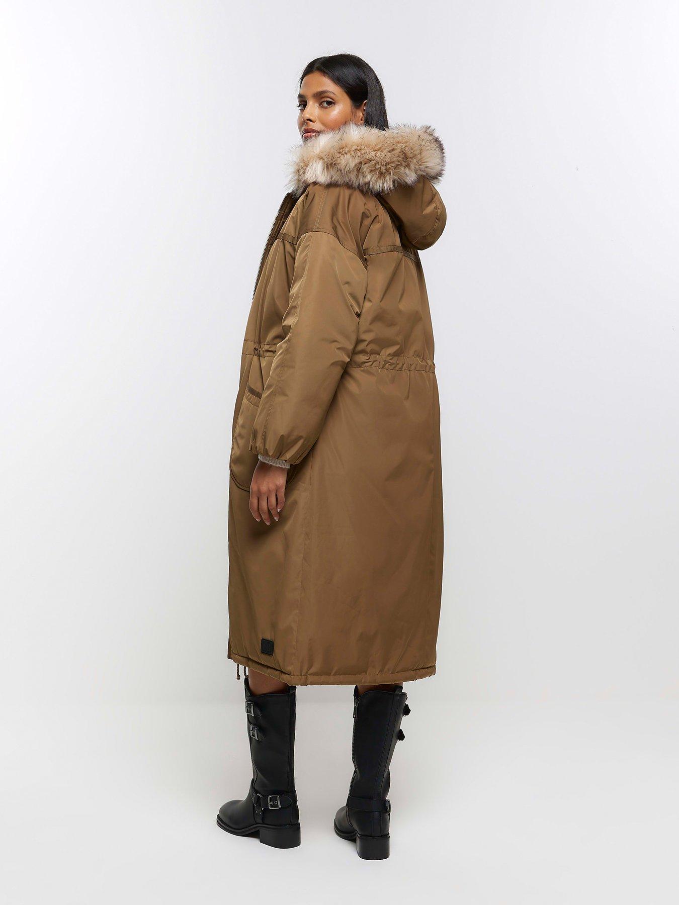 Parka coat hot sale river island