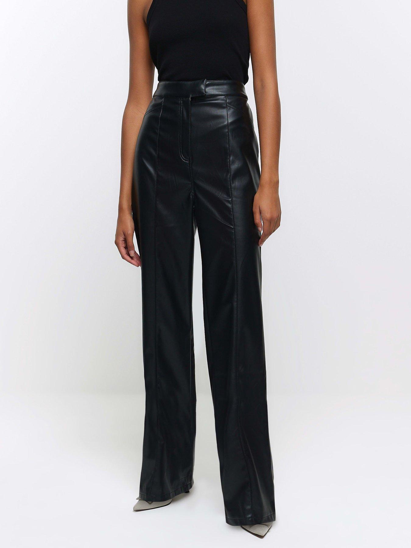 River Island Tummy Hold Flare - Dark Denim