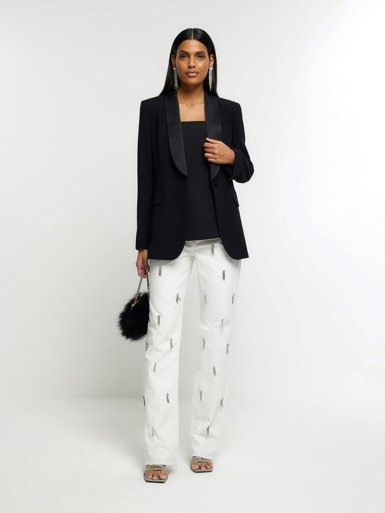 River island sale tux blazer