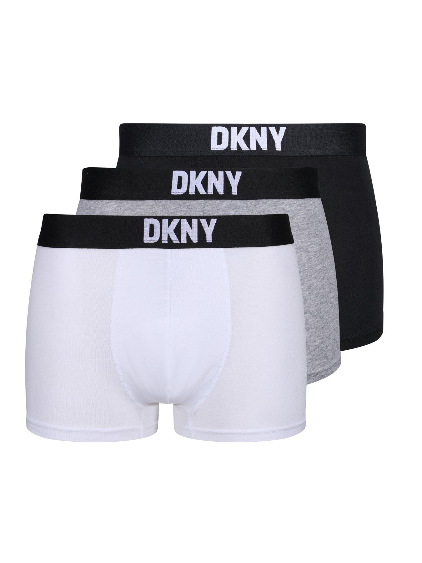 Image 1 of 4 of DKNY New York Modal Cotton 3 Pack Trunks