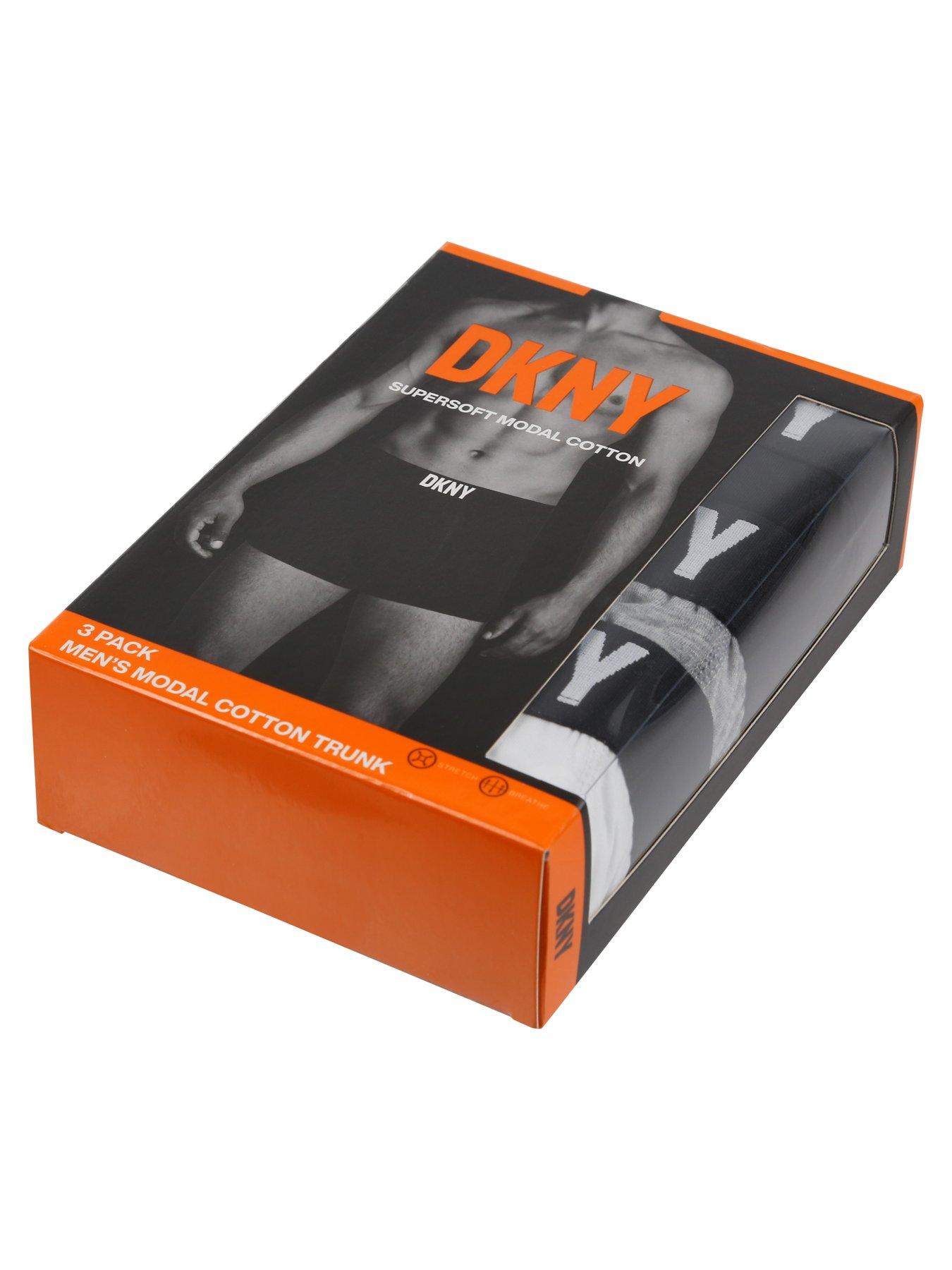 Image 4 of 4 of DKNY New York Modal Cotton 3 Pack Trunks