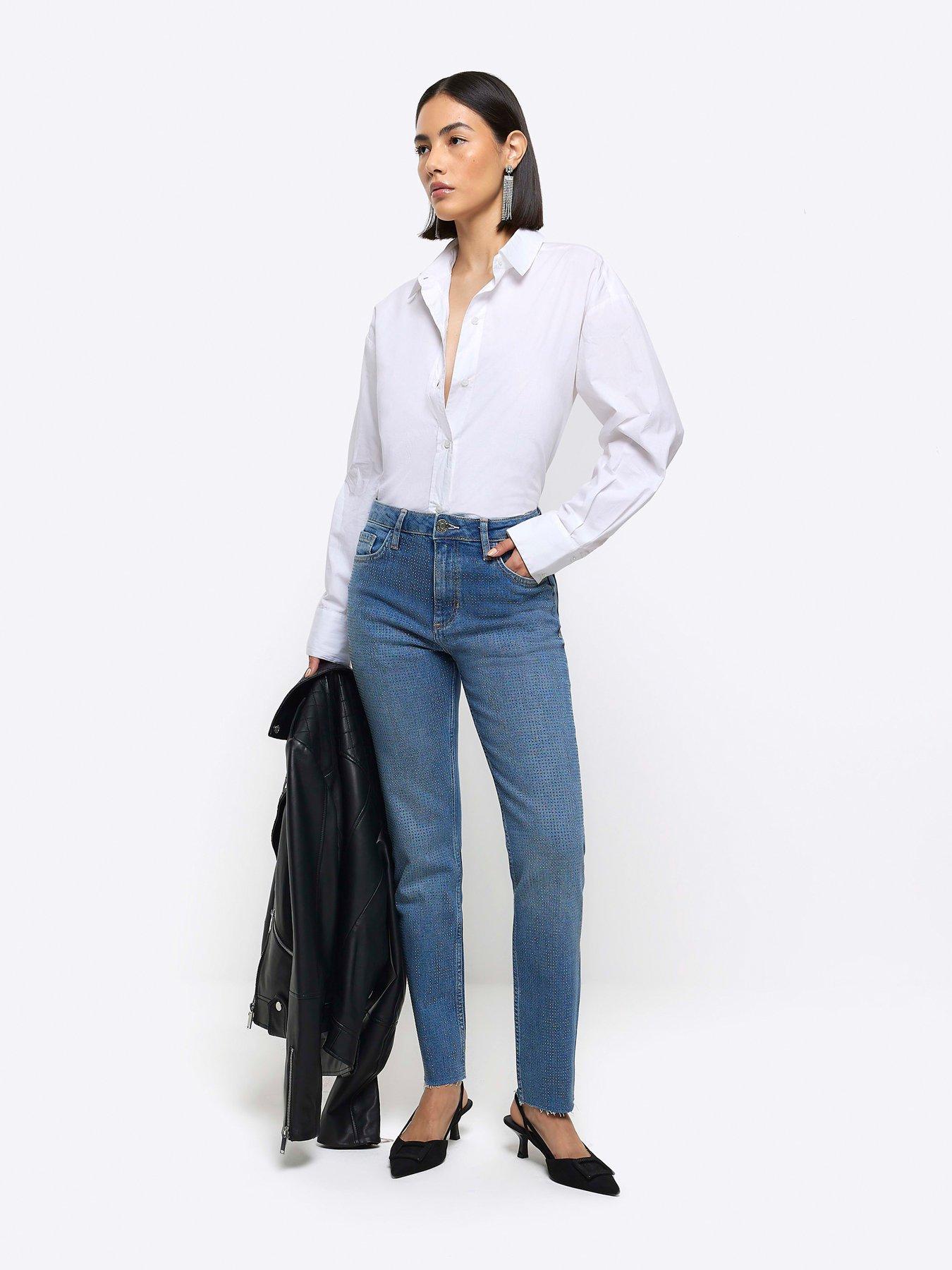 River island sale embellished jeans