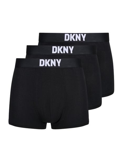 dkny-3-pack-new-york-trunks-black