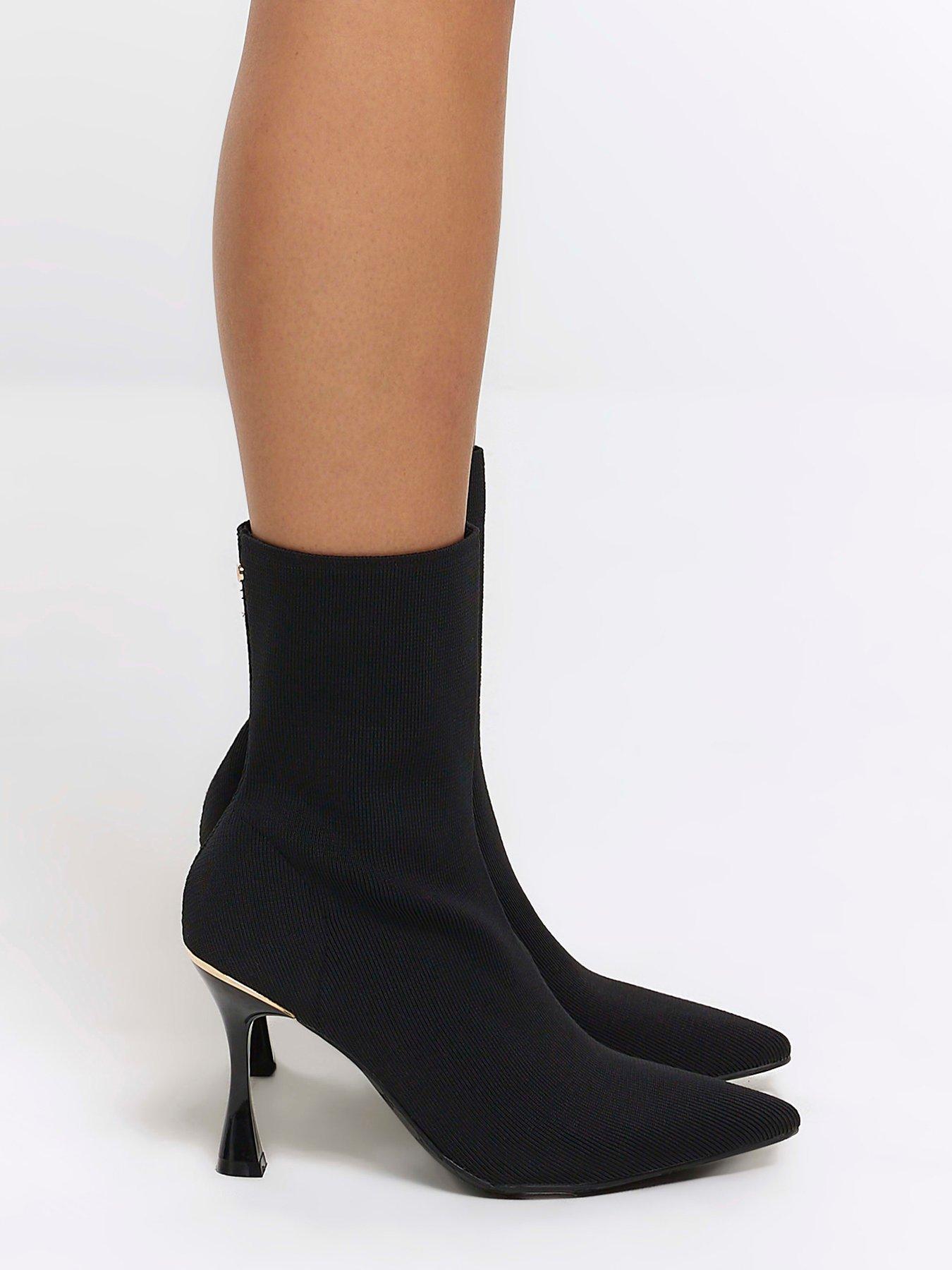 River island grey ankle on sale boots