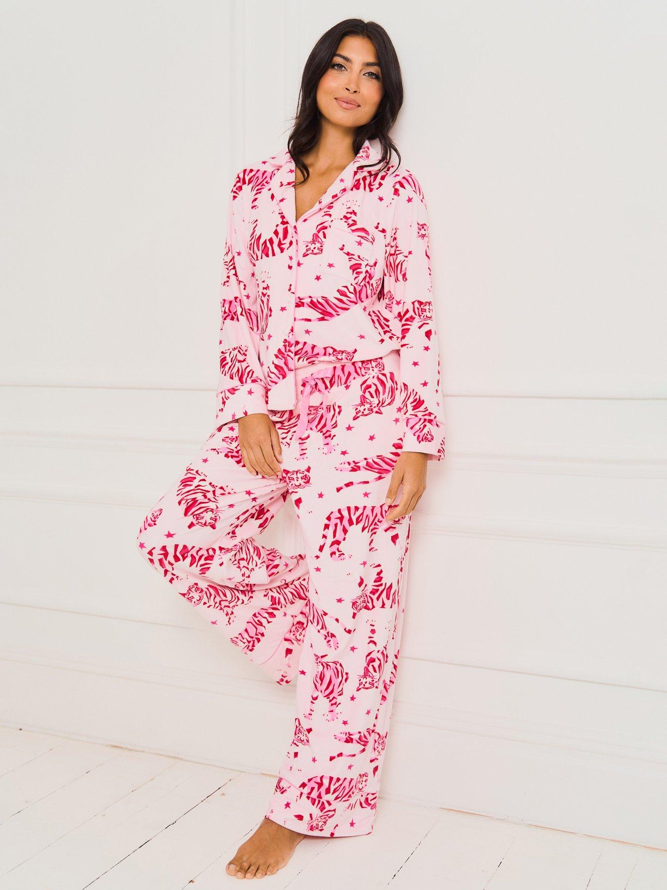 Pink discount label pajamas