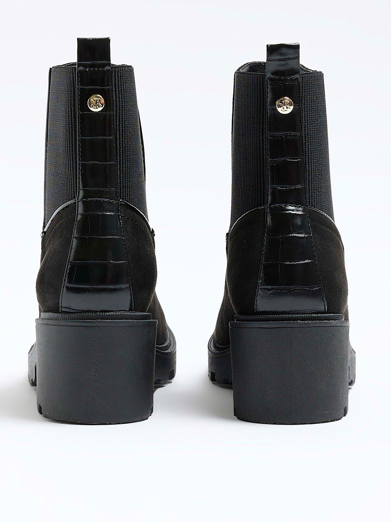 River island croc online boots