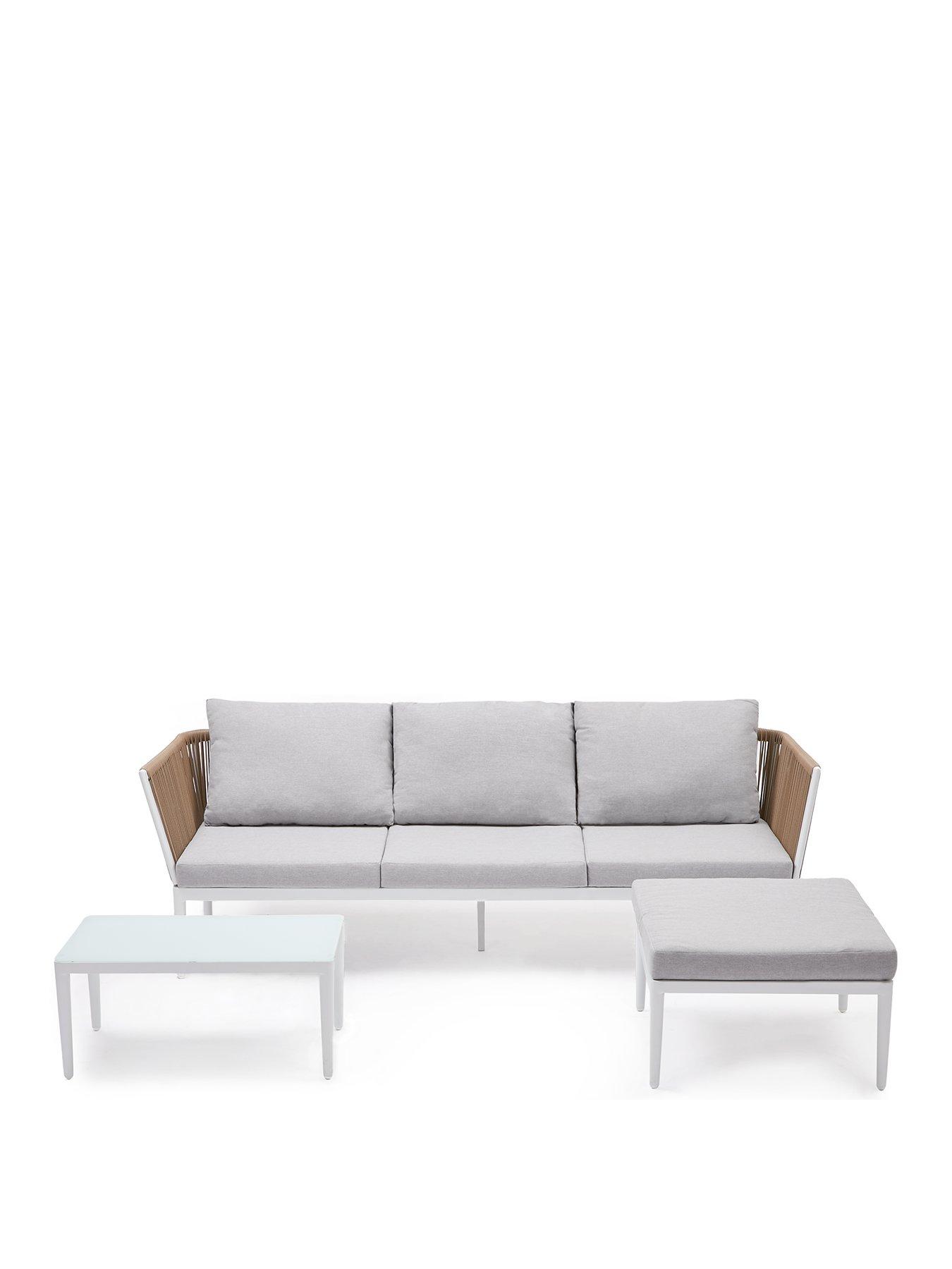 Image 2 of 6 of Very Home Seychelles Corner Set Garden Furniture