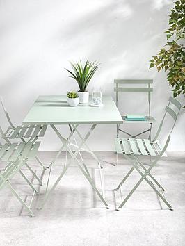 Product photograph of Everyday Ibiza 4 Seater Dining Set from very.co.uk
