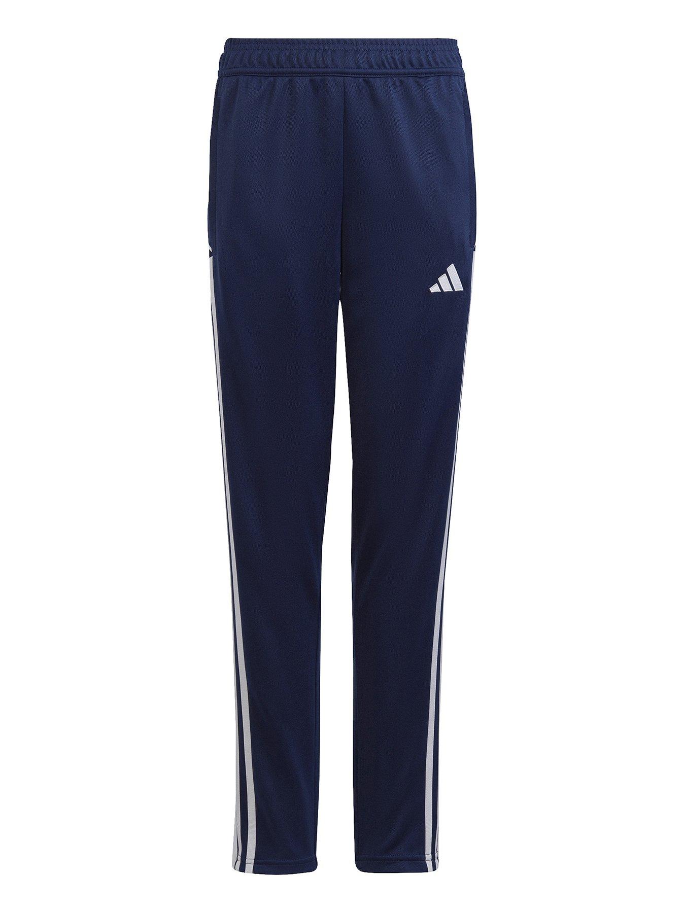 Adidas sweatpants navy blue sale