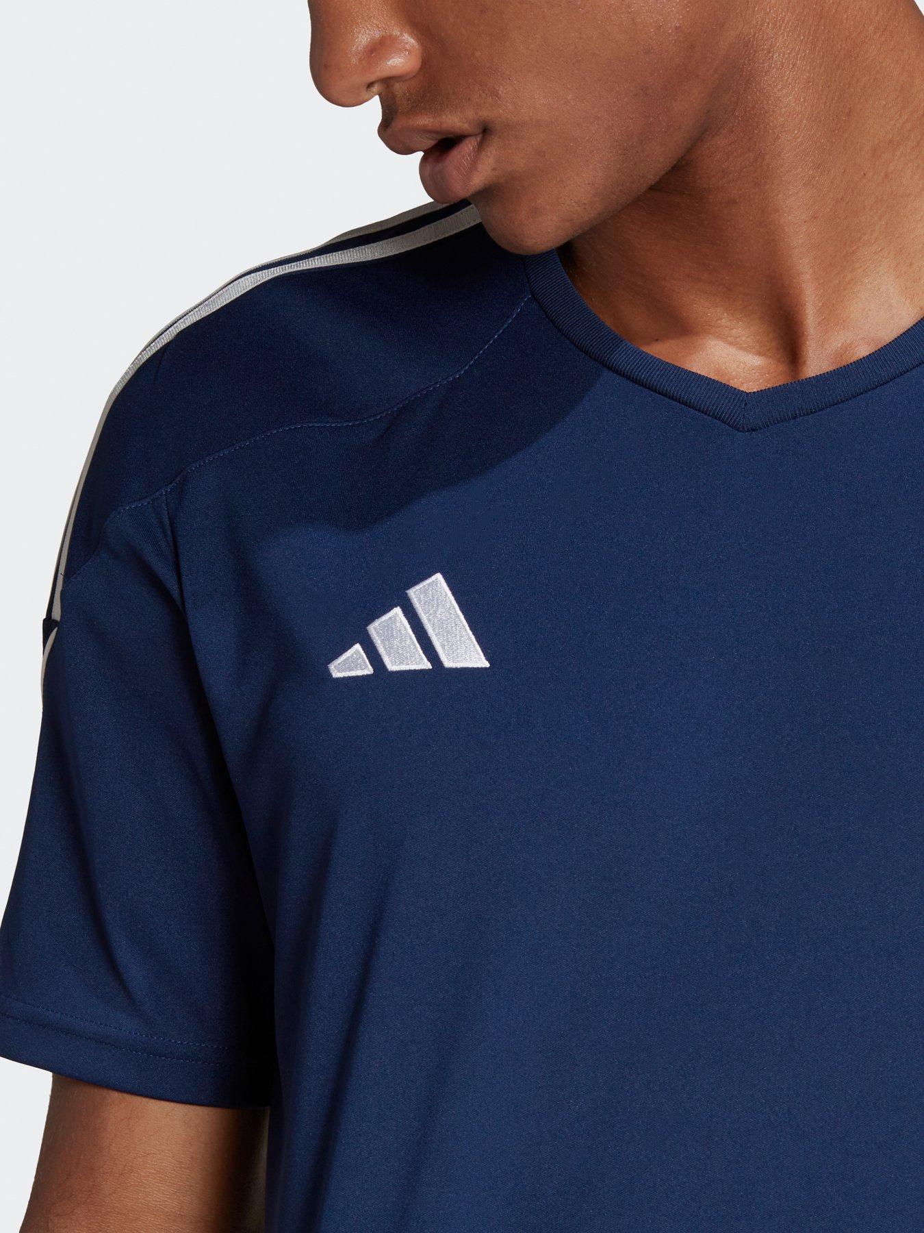 adidas Mens Tiro 23 Tee Navy Very