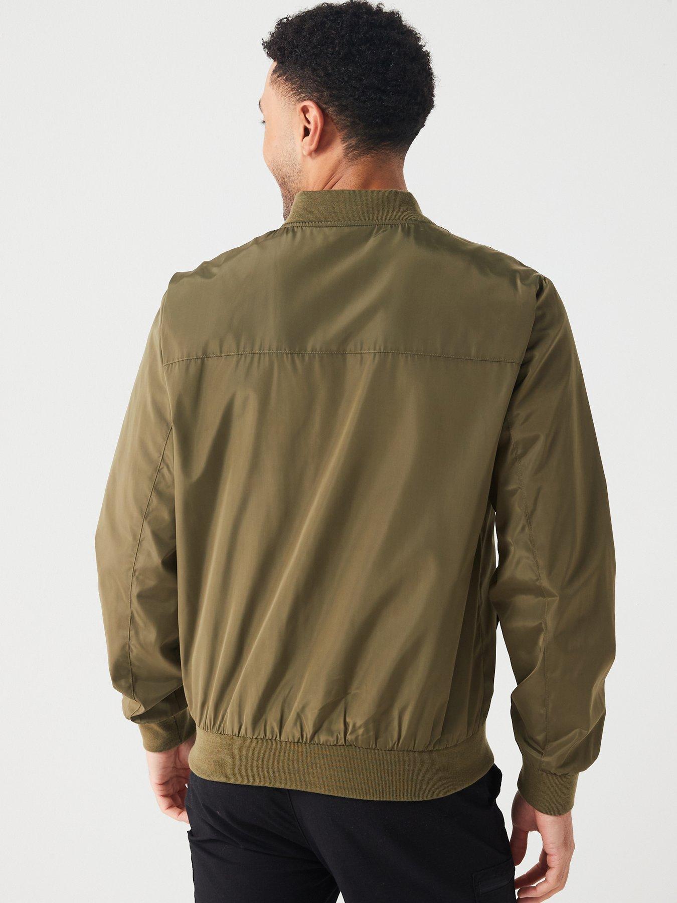 Everyday Bomber Jacket - Khaki | Very.co.uk