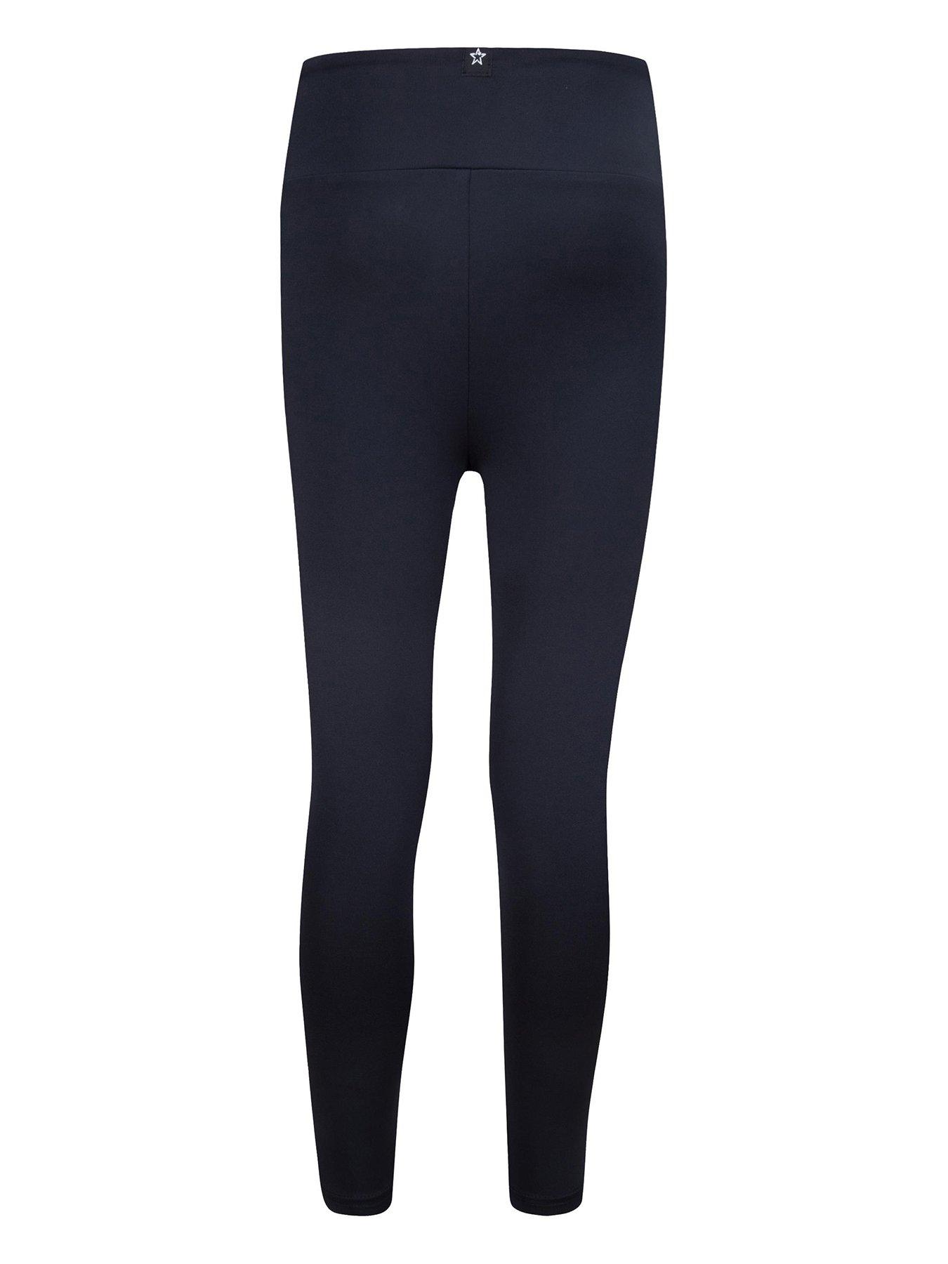 Image 2 of 4 of Converse Older Girls Chuck Patch High Rise Leggings