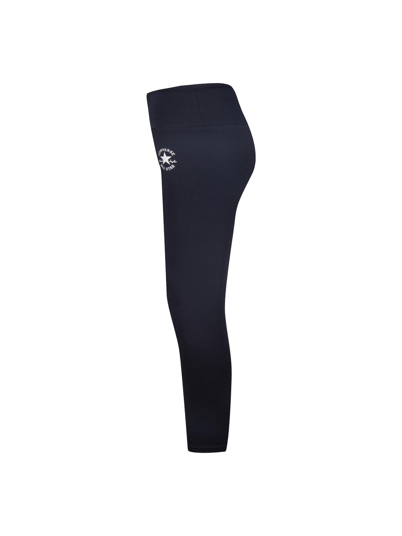 Image 4 of 4 of Converse Older Girls Chuck Patch High Rise Leggings