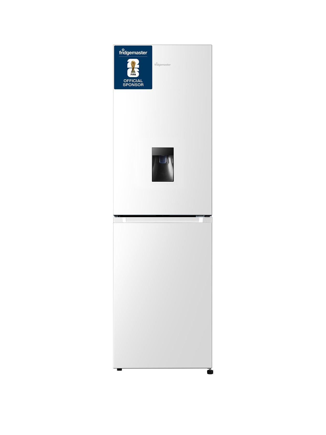 Fridgemaster MC55251DE 55cm Wide, Total No Frost, Freestanding Fridge Freezer - White