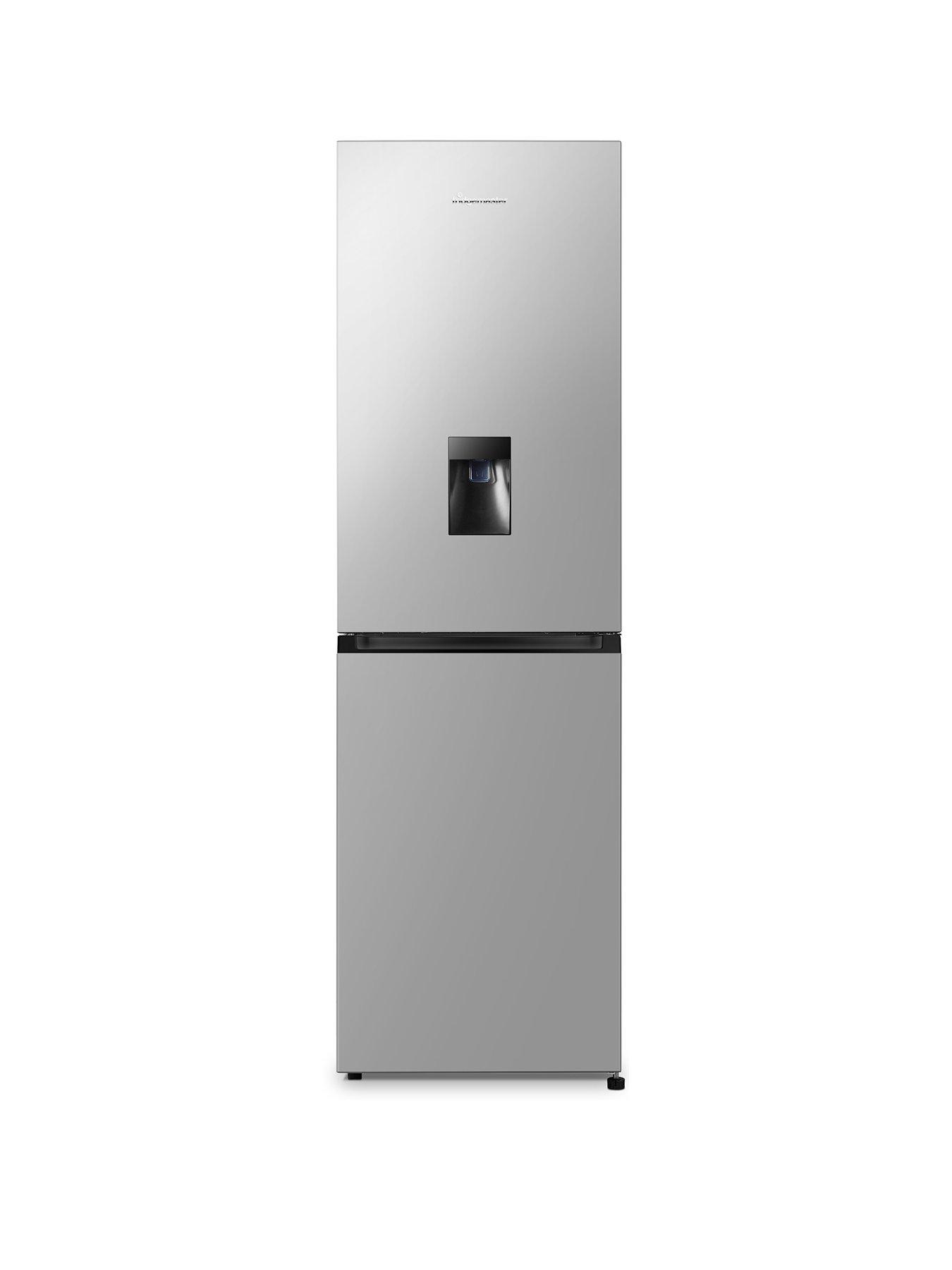Product photograph of Fridgemaster Mc55251des 55cm Wide Total No Frost Freestanding Fridge Freezer - Silver from very.co.uk