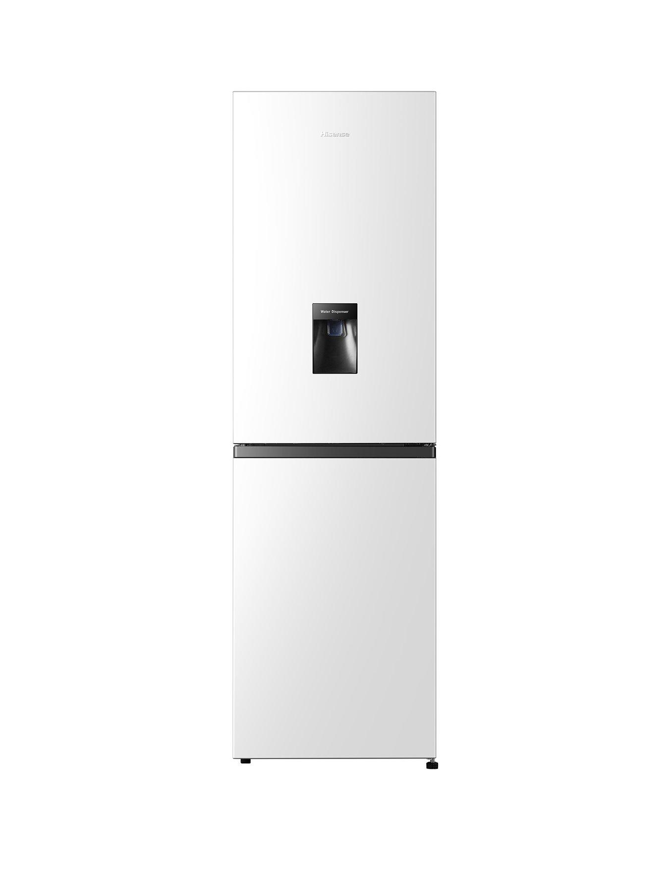 Image 1 of 7 of Hisense RB327N4WWE 55cm Wide, Total No Frost, Freestanding Fridge Freezer - White