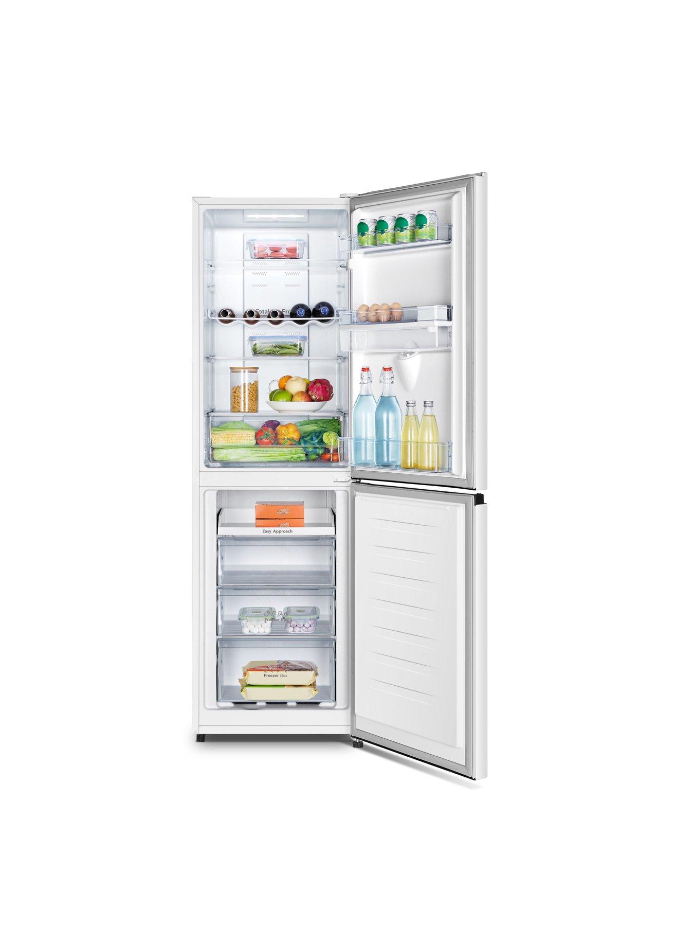 Image 2 of 7 of Hisense RB327N4WWE 55cm Wide, Total No Frost, Freestanding Fridge Freezer - White