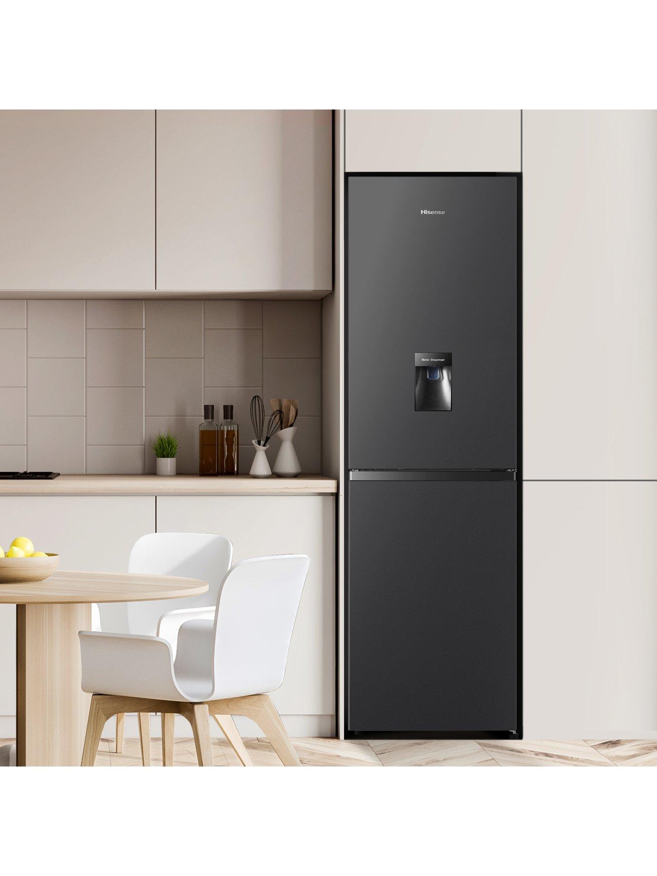 Image 3 of 7 of Hisense RB327N4WBE 55cm Wide, Total No Frost, Freestanding Fridge Freezer - Black